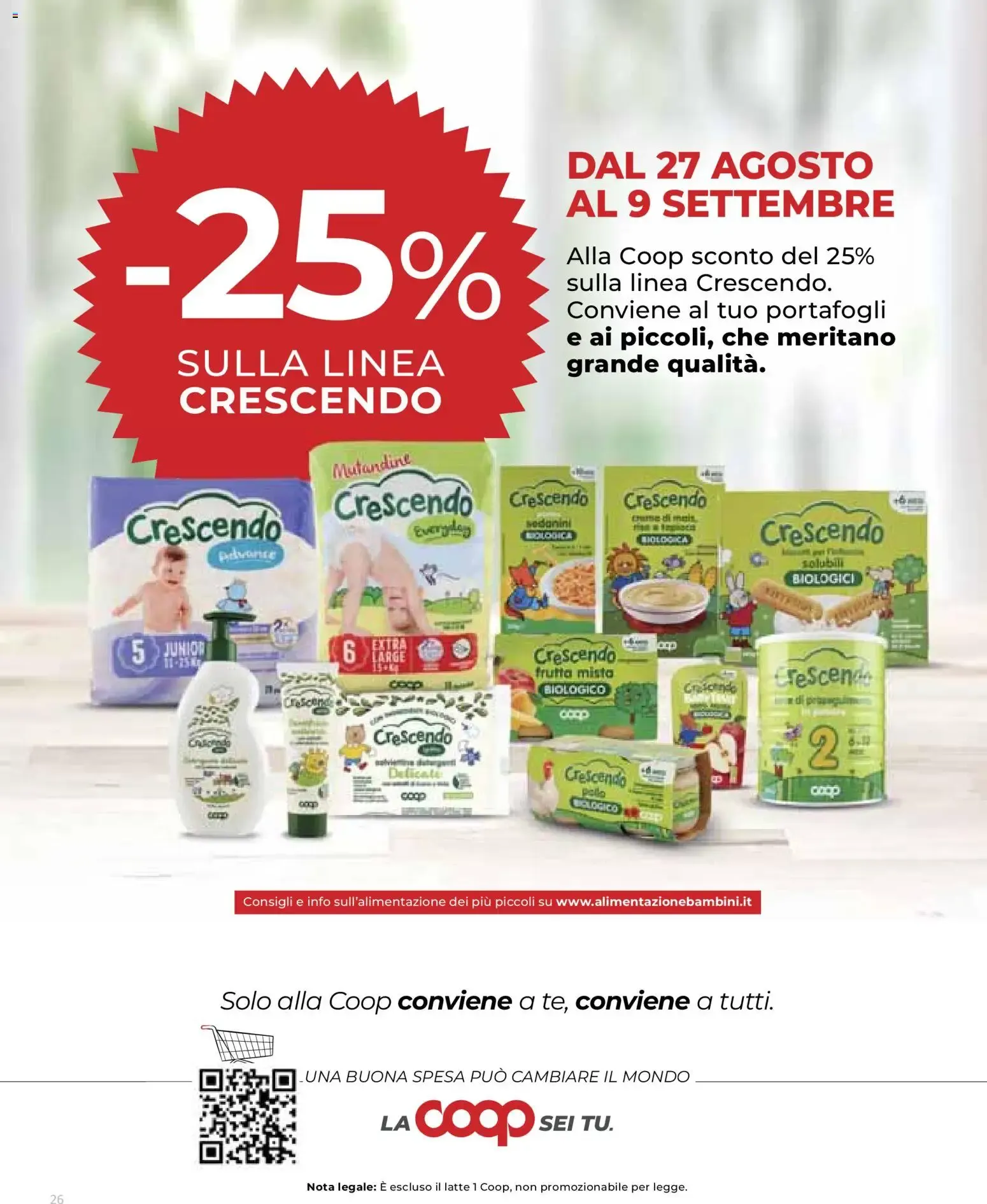 Volantino COOP Anteprima dal 27/08/2026 > NUOVO Promozioni da 27 agosto a 9 settembre di 2026 - Pagina del volantino 26