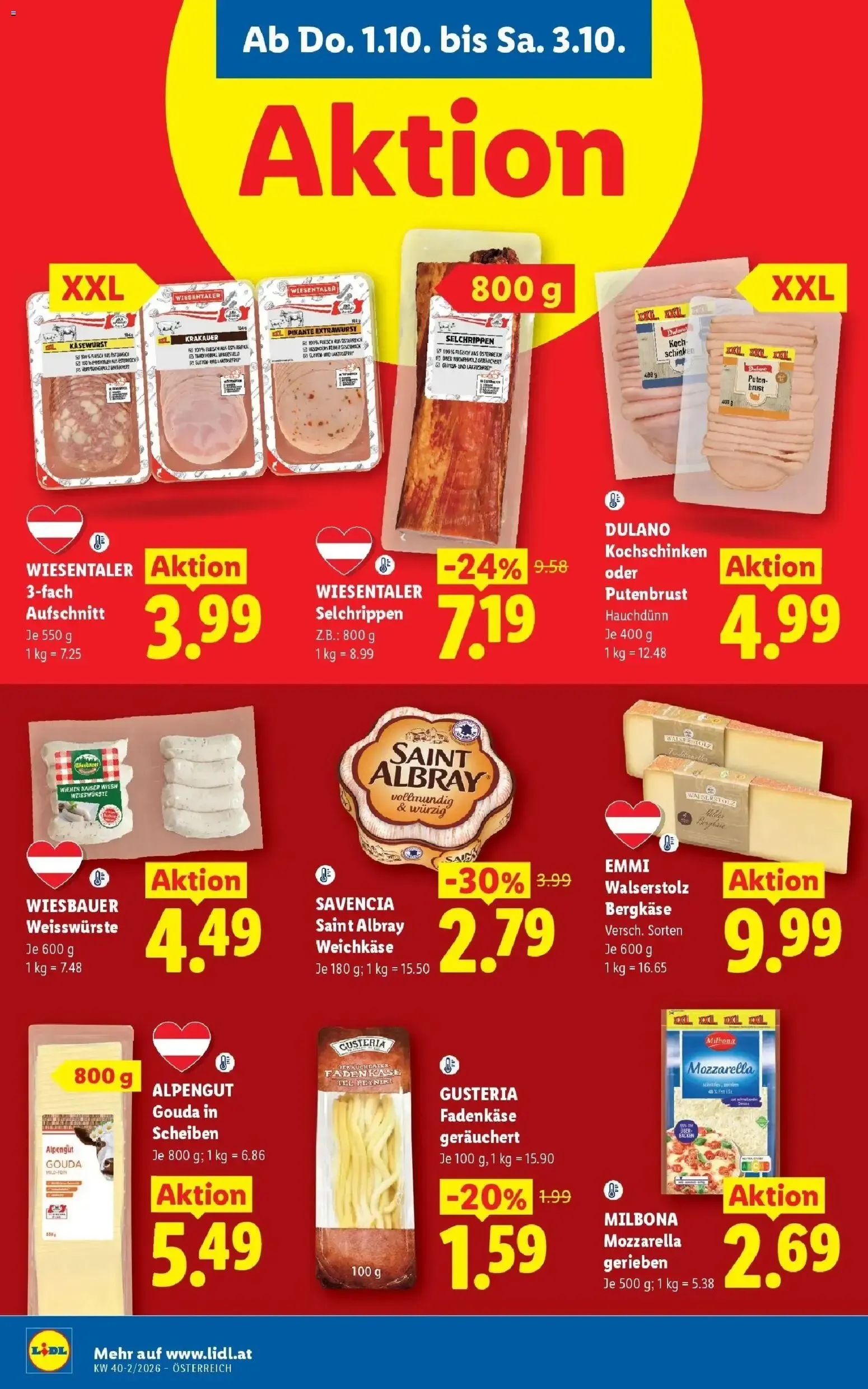 Lidl Aktion von 1. Oktober bis 3. Oktober 2026 - Flugblätt seite  10