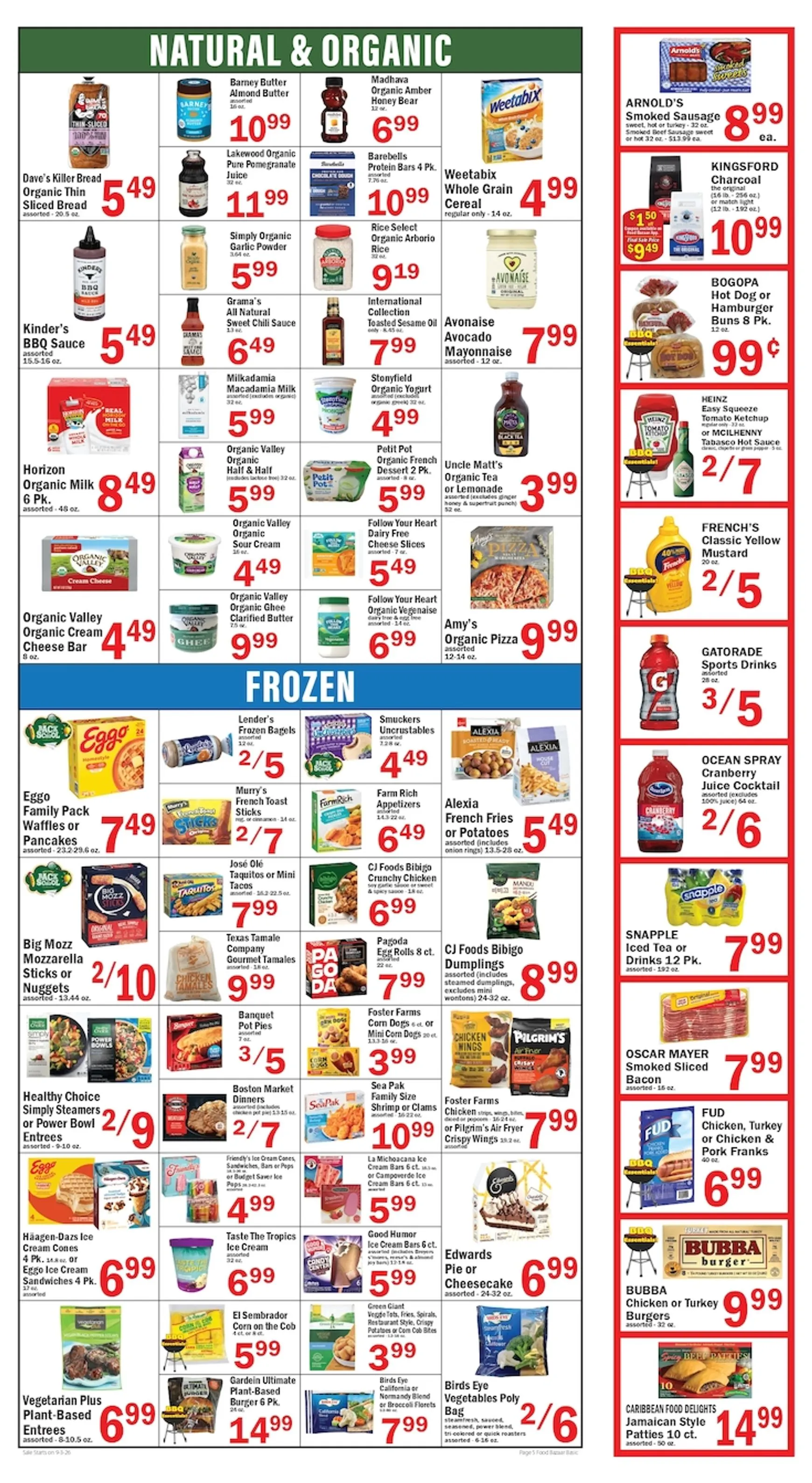 Weekly ad Food Bazaar Labor Day Sale from September 3 to September 9 2026 - Page 5