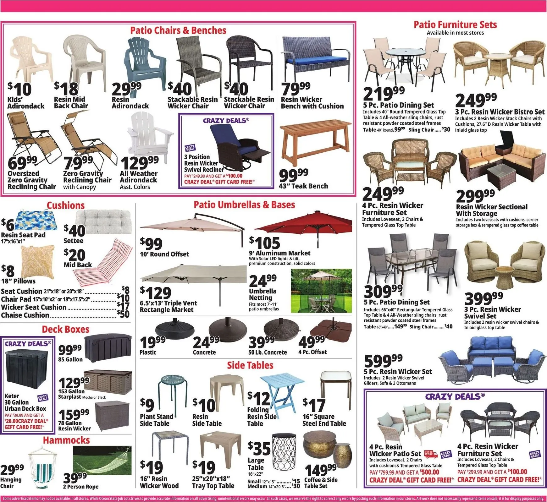 Weekly ad Current Ocean State Job Lot leaflet valid from Thursday 06/18/2026 to Wednesday 06/24/2026 from June 18 to June 24 2026 - Page 6