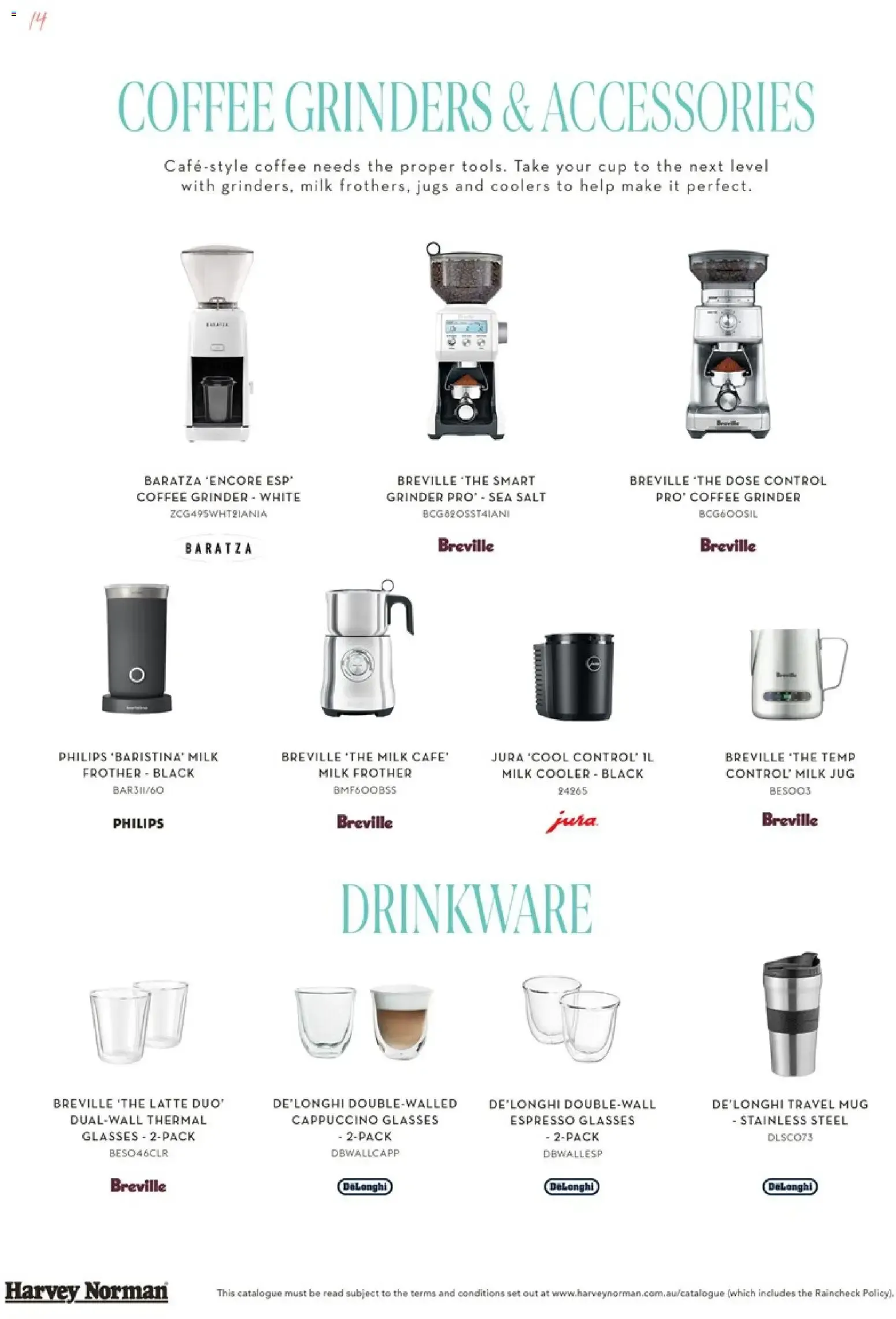 Harvey Norman Coffee Machine Buying Guide: The Coffee Collection - Catalogue valid from 9 July to 31 December 2026 - page 14