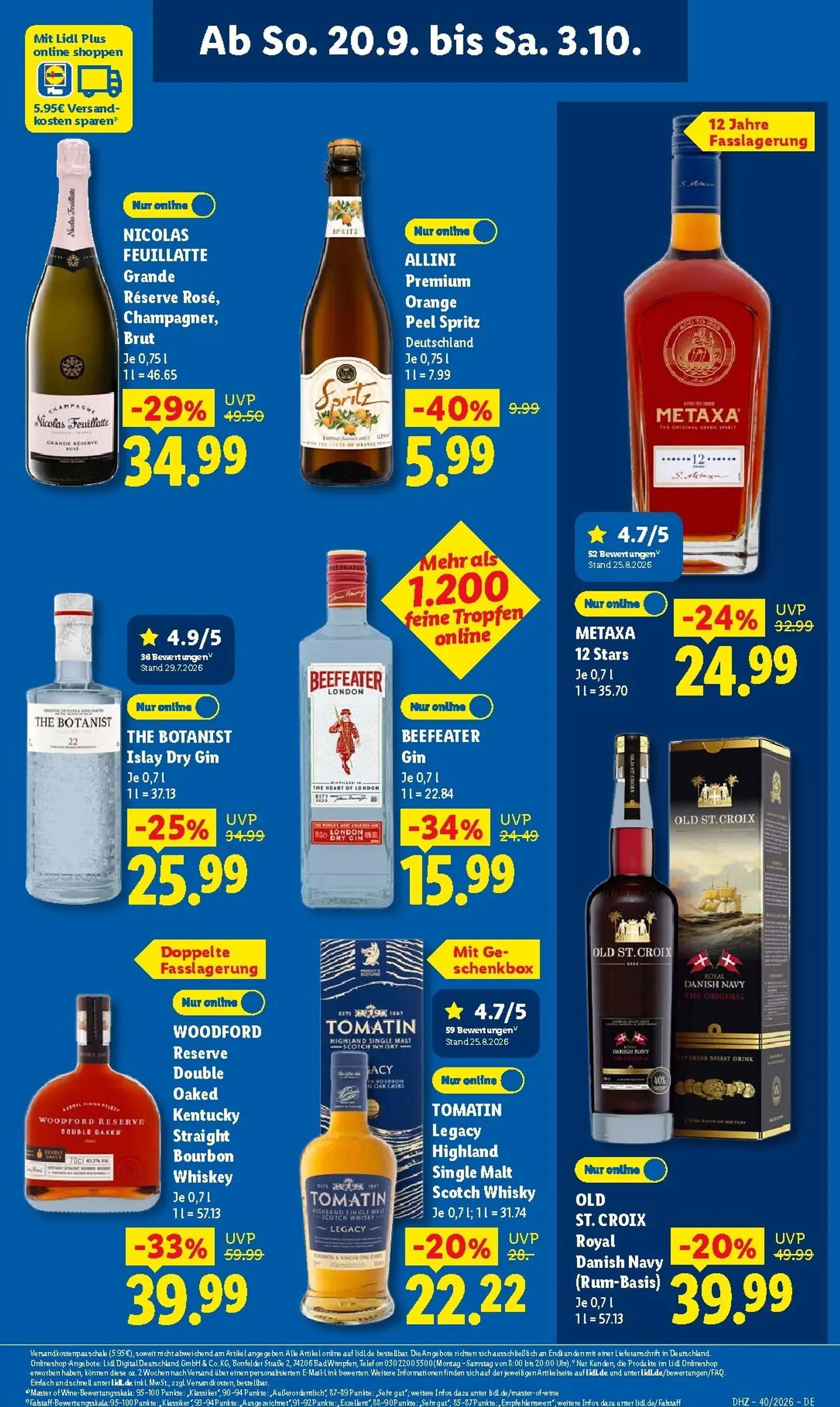 Lidl Prospekt nächste Woche – von Montag 28.09.2026 bis Freitag 02.10.2026 von 28. September bis 2. Oktober 2026 - Prospekt seite 22