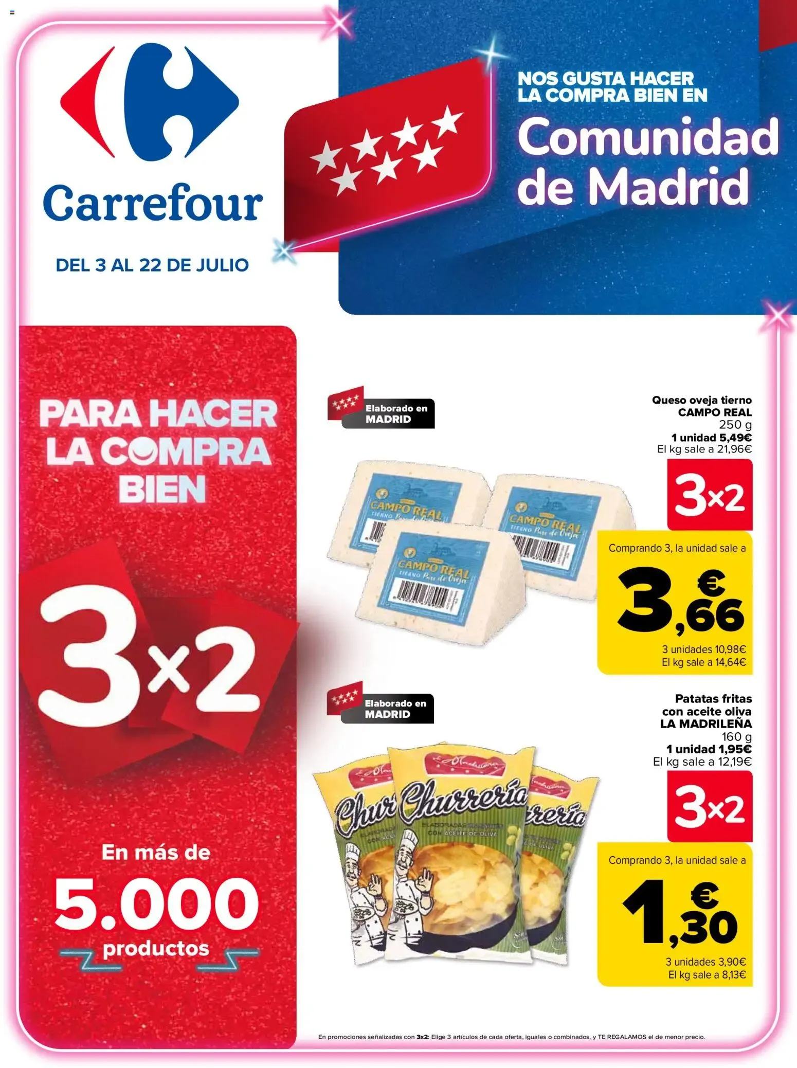 Catálogo de Carrefour Comunidad de Madrid 3 de julio al 22 de julio 2026 - Página 1