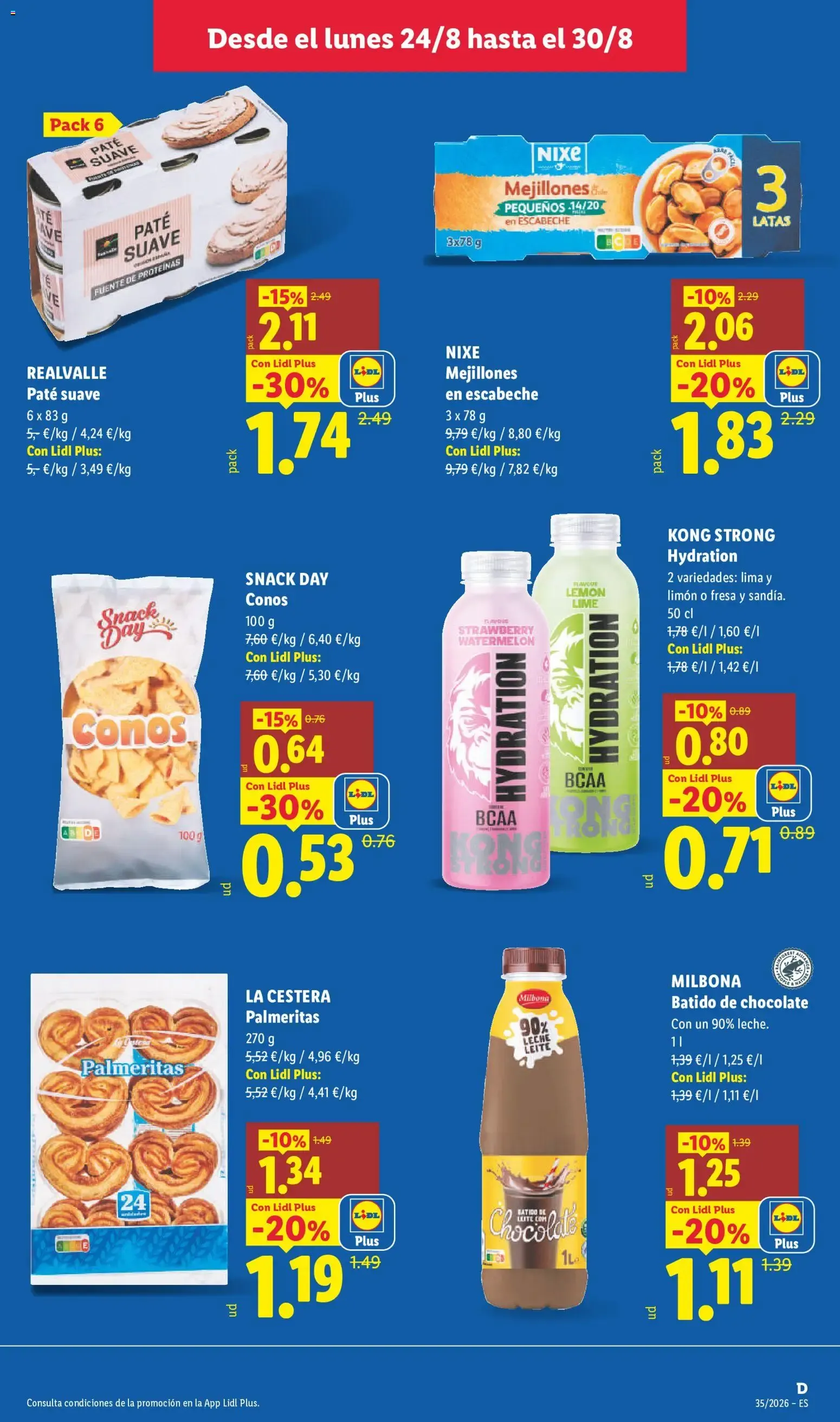 Catálogo de Lidl: Ahorra el doble - Ofertas 24 de agosto al 30 de agosto 2026 - Página 9