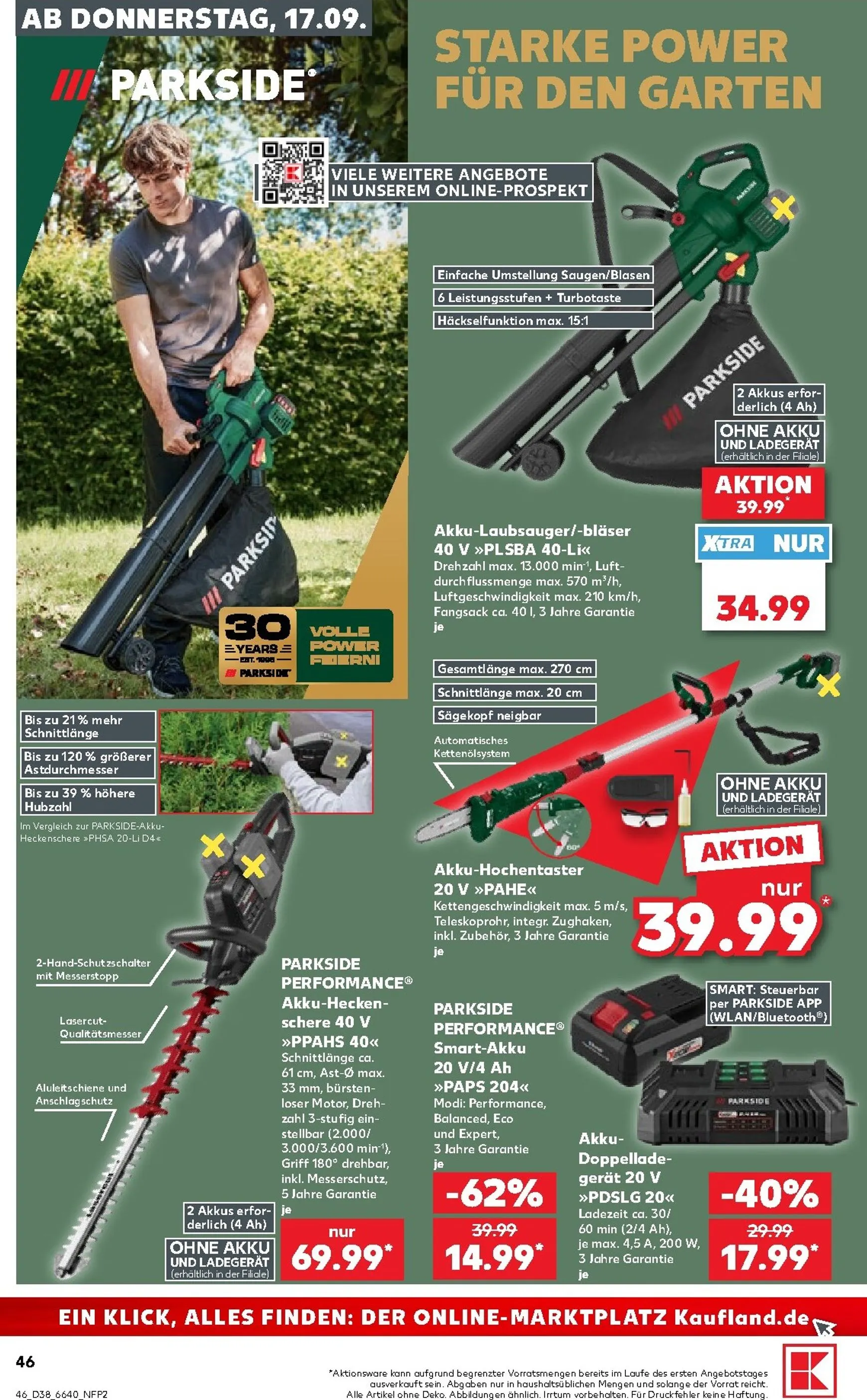 Neuer Kaufland Prospekt – von Donnerstag 17.09.2026 bis Mittwoch 23.09.2026 von 17. September bis 23. September 2026 - Prospekt seite 47