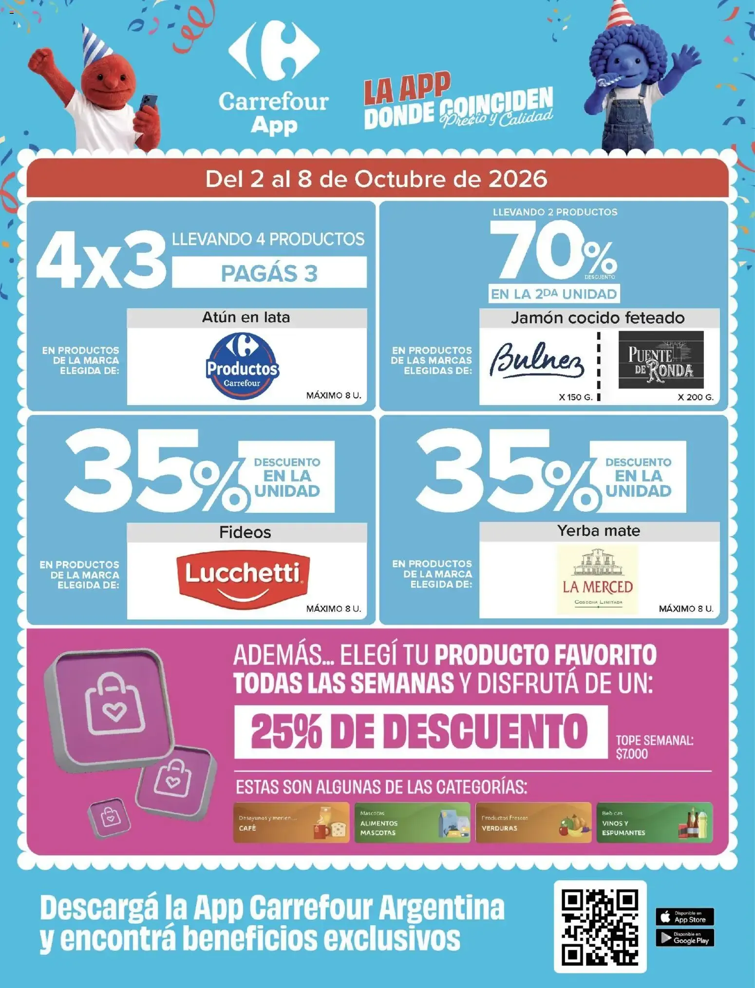 Ofertas de Carrefour Ofertas || del 02/10/2026 - 08/10/2026 || Promociones 2 de octubre al 8 de octubre 2026 - Página 45 del catálogo