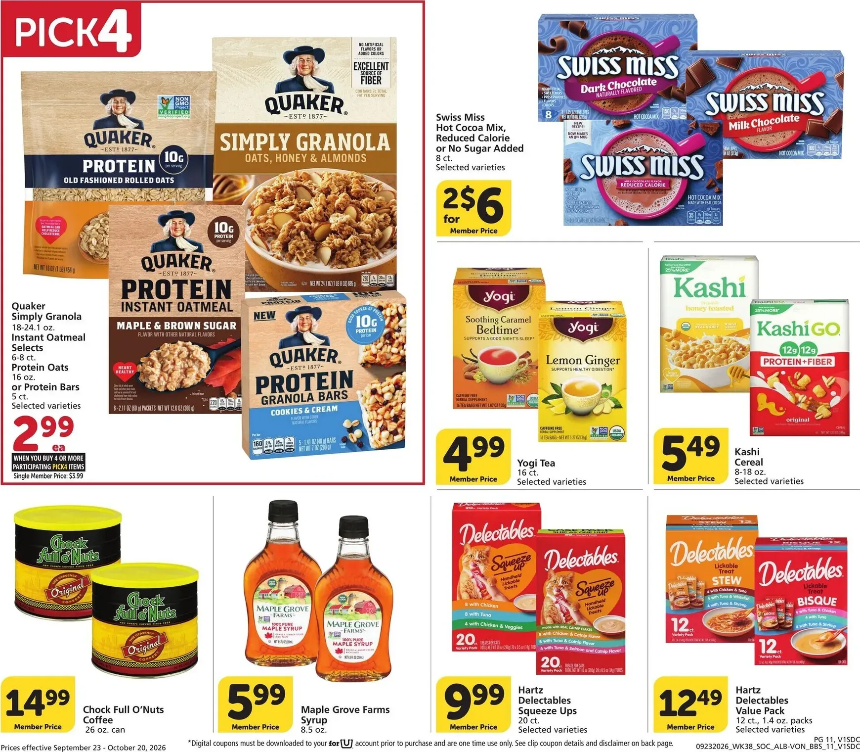 Weekly ad Current Vons - Big Book of Savings leaflet valid from Wednesday 09/23/2026 to Tuesday 10/20/2026 from September 23 to October 20 2026 - Page 11