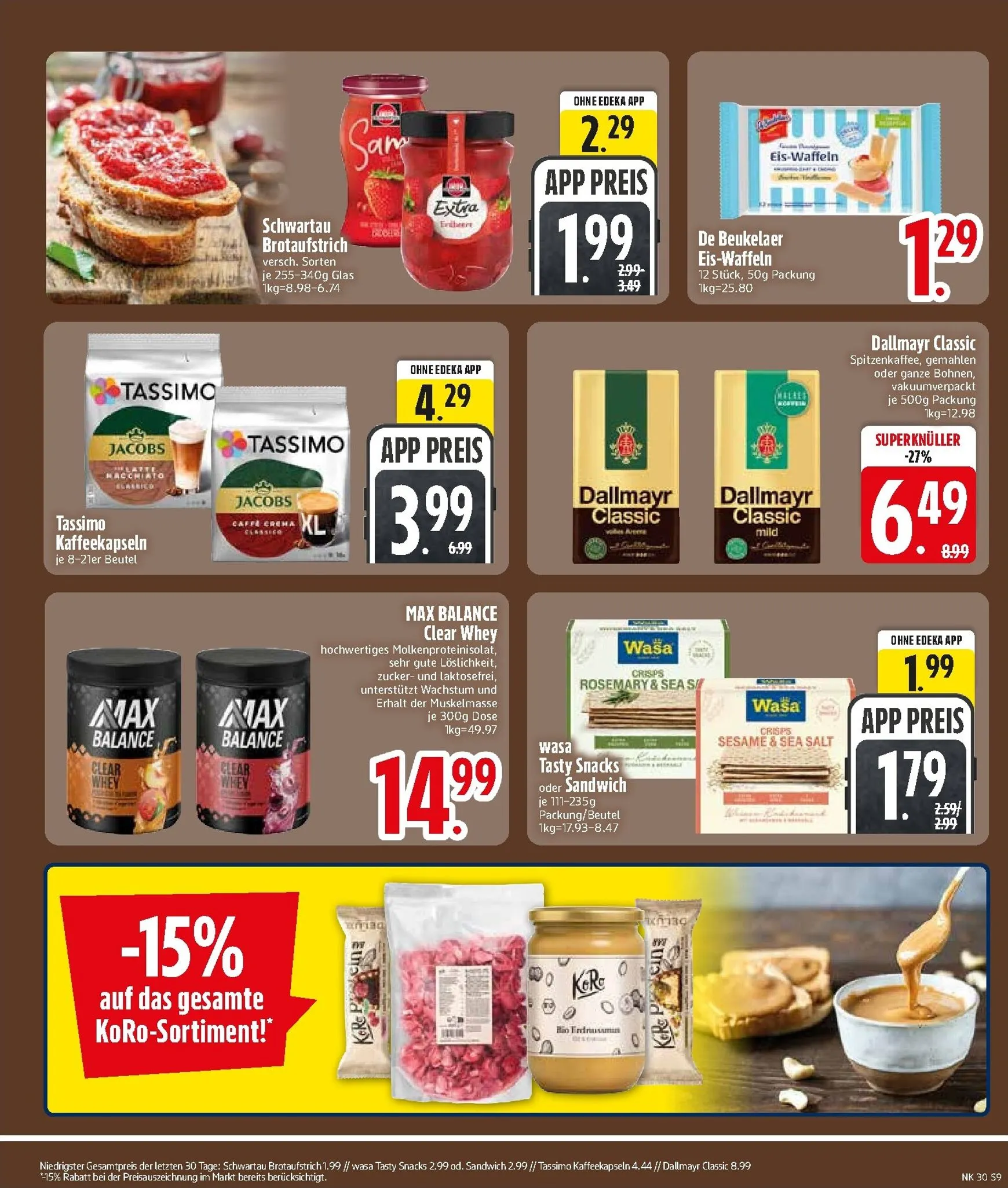 Edeka - Wochenangebote Prospekt – von Montag 20.07.2026 bis Samstag 25.07.2026 von 20. Juli bis 25. Juli 2026 - Prospekt seite 11