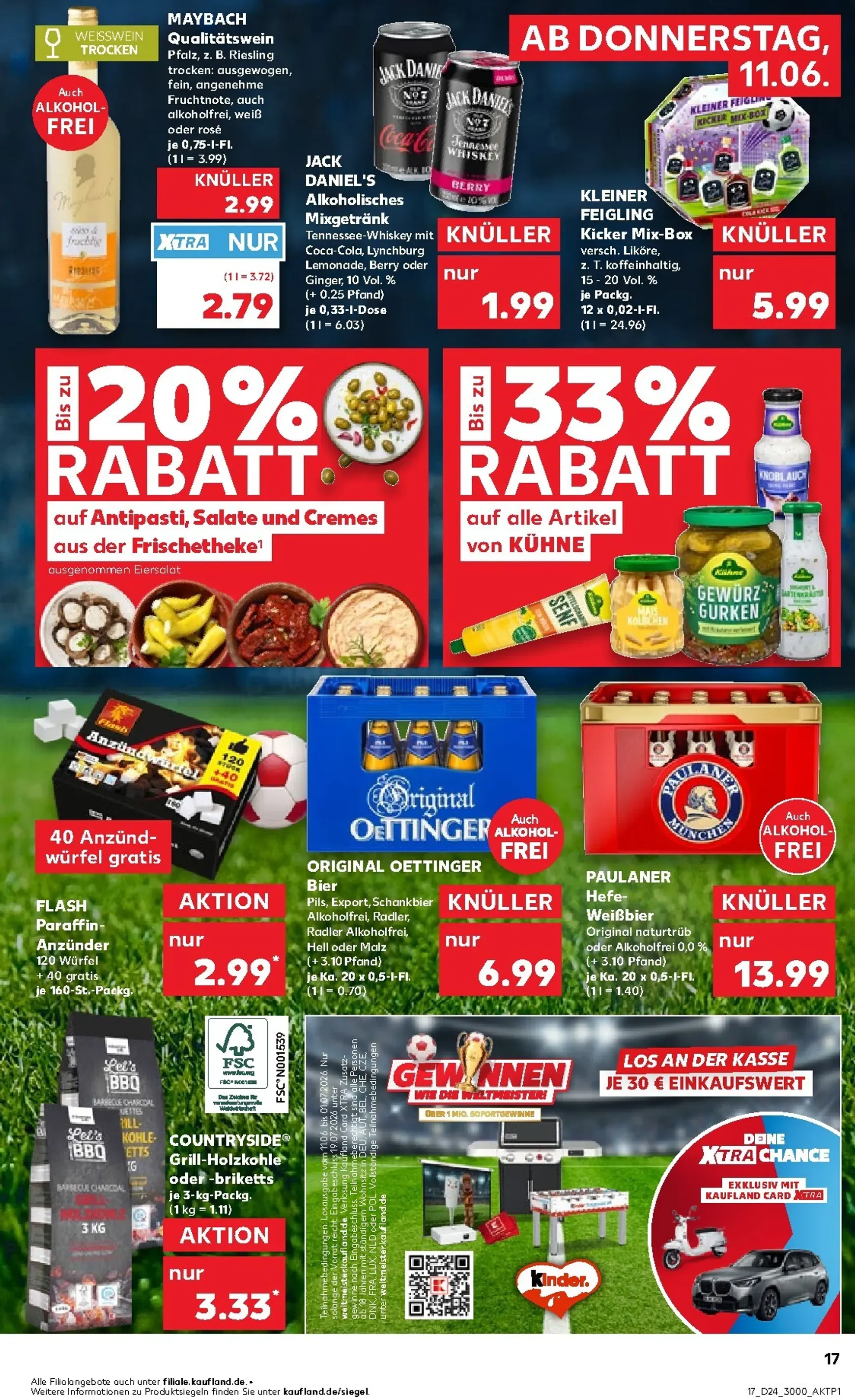 Kaufland Prospekt – von Donnerstag 11.06.2026 bis Mittwoch 17.06.2026 von 11. Juni bis 17. Juni 2026 - Prospekt seite 17