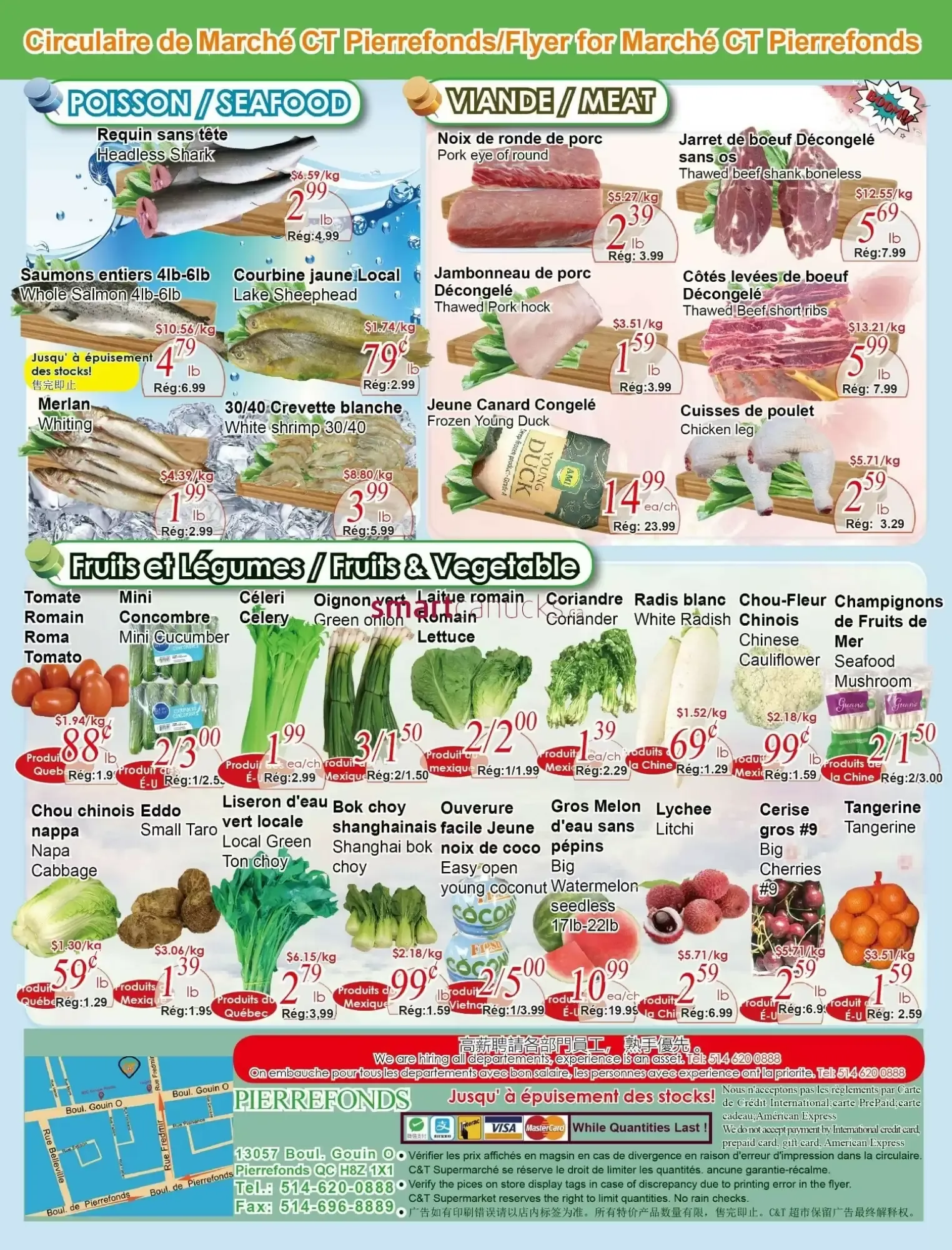 Marché Pierrefonds from July 9 to July 15 2026 - flyer page 2