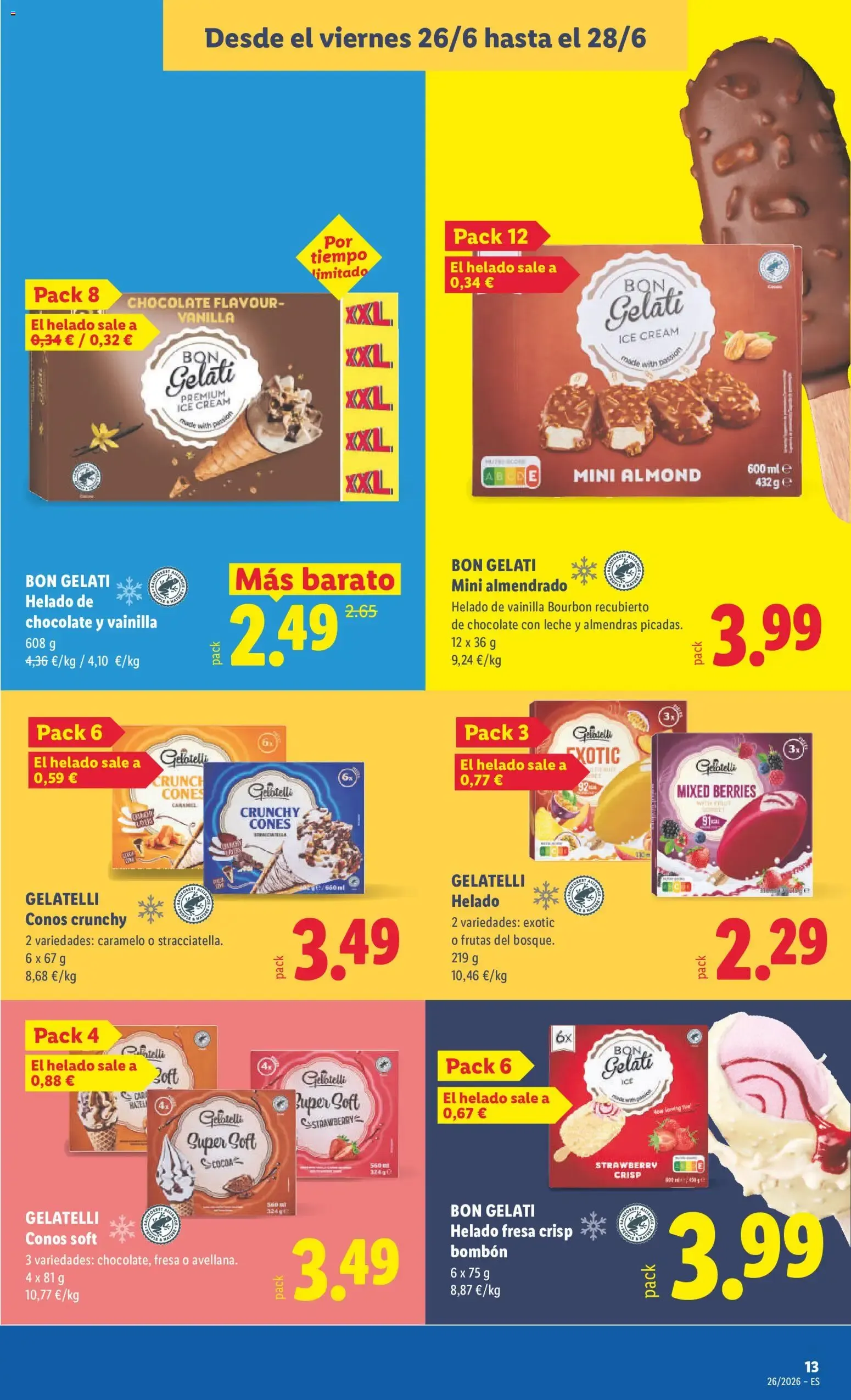 Catálogo de Lidl folleto del 22/06/2026 | Ofertas 22 de junio al 28 de junio 2026 - Página 23