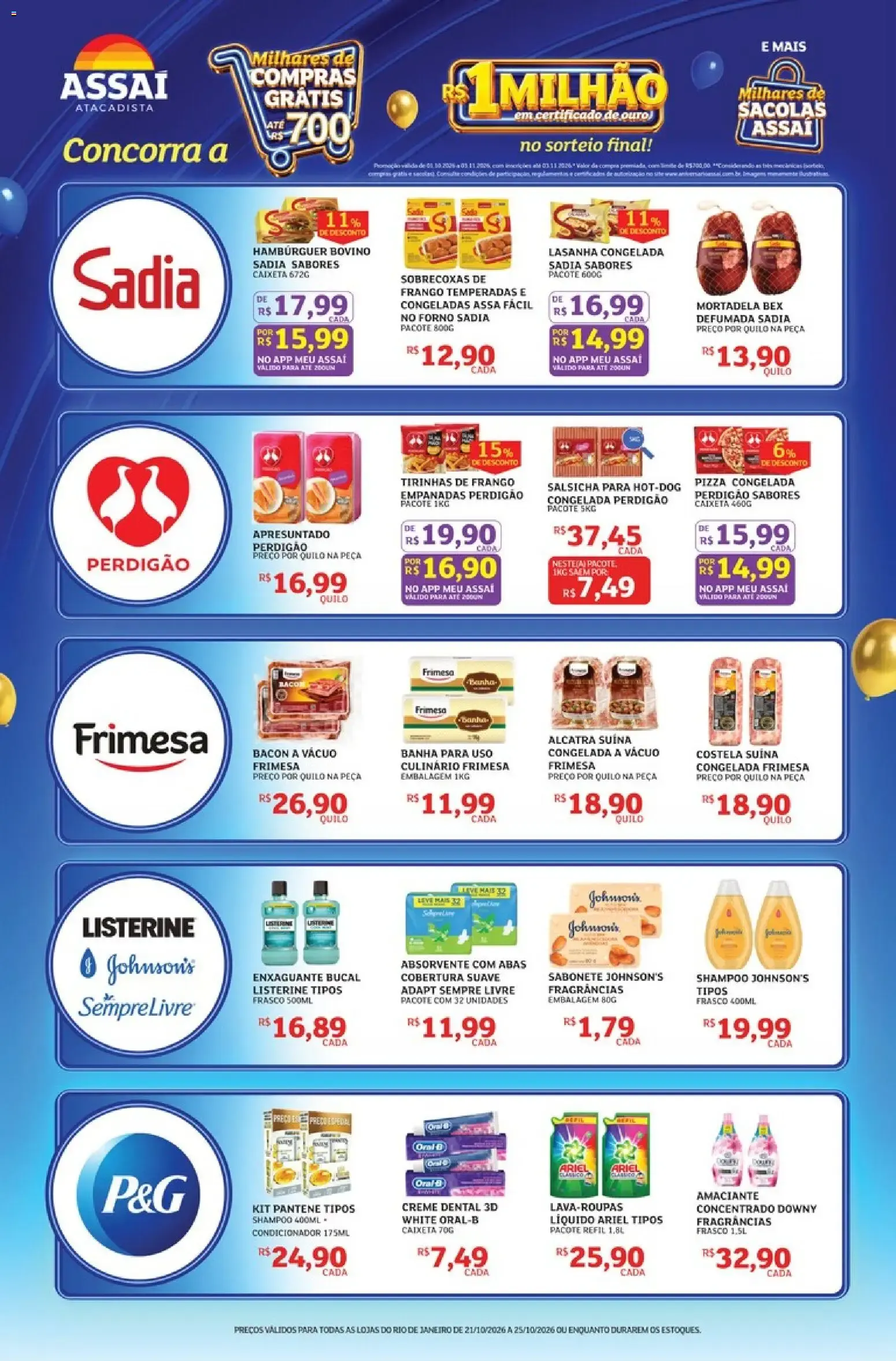 Encarte de Assaí Atacadista: Compras Grátis Todos os Dias 21 de outubro até 25 de outubro 2026 - Pagina 2