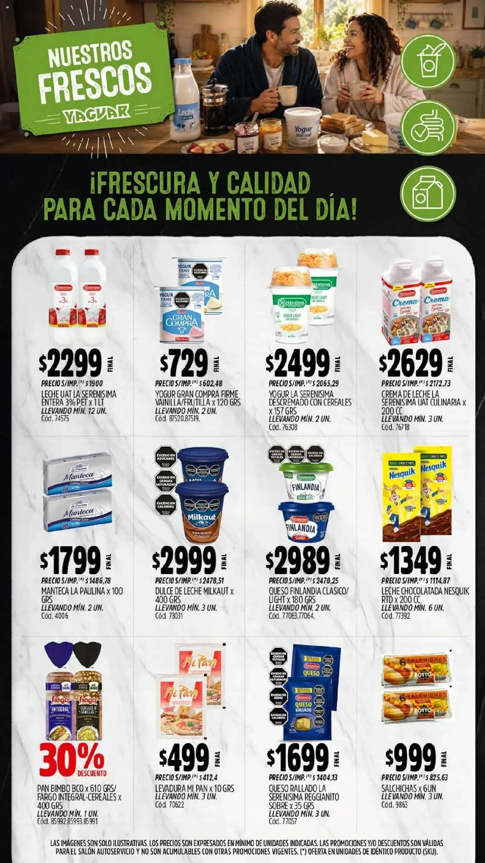 Ofertas de Yaguar - Oferta Semanal Mar del Plata del 26/10/2026 - 31/10/2026 26 de octubre al 31 de octubre 2026 - Página 9 del catálogo