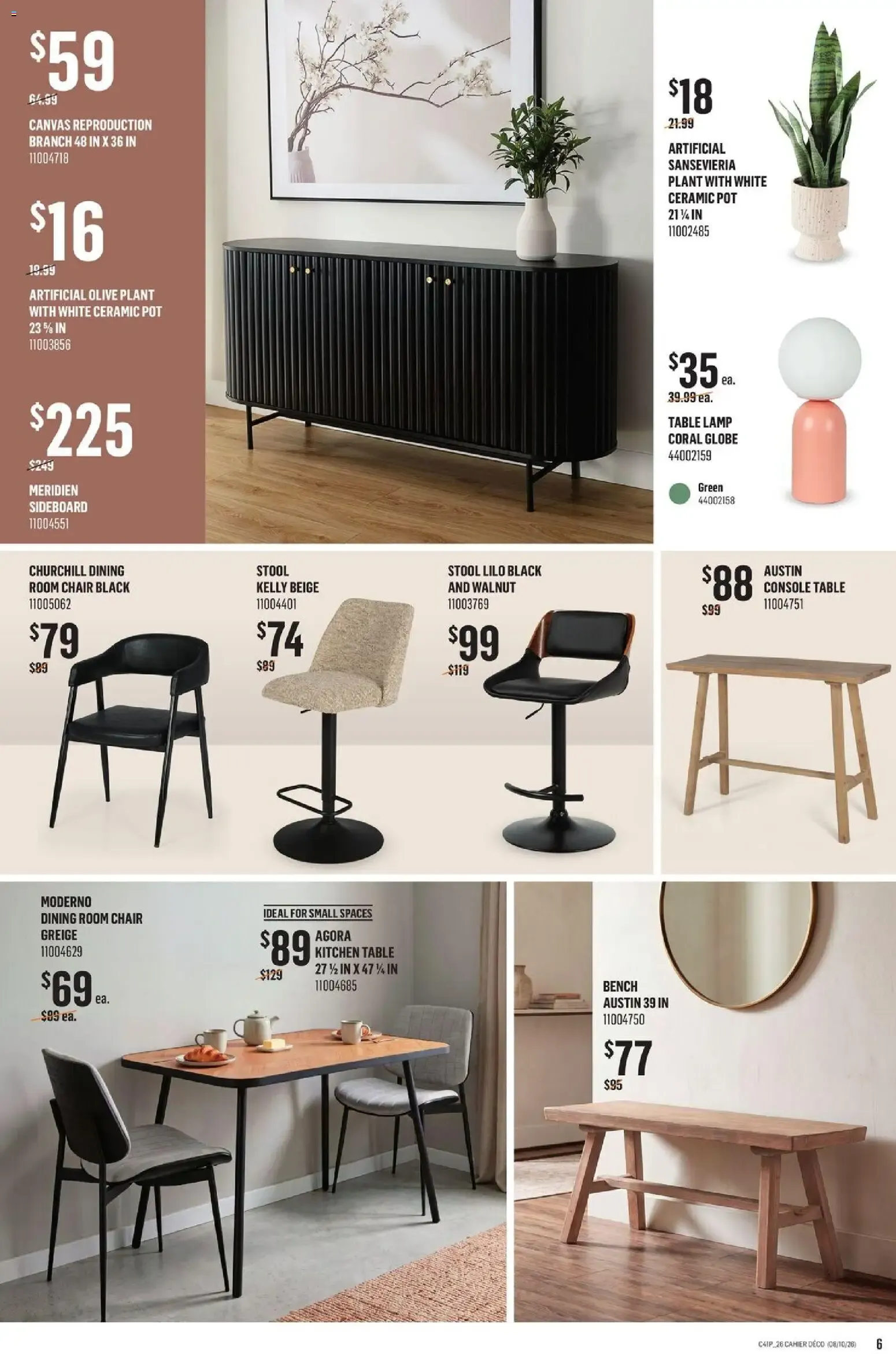 Canac flyer - Inspiration décor from Oct 8, 2026 > weekly specials & deals from October 8 to October 21 2026 - flyer page 6