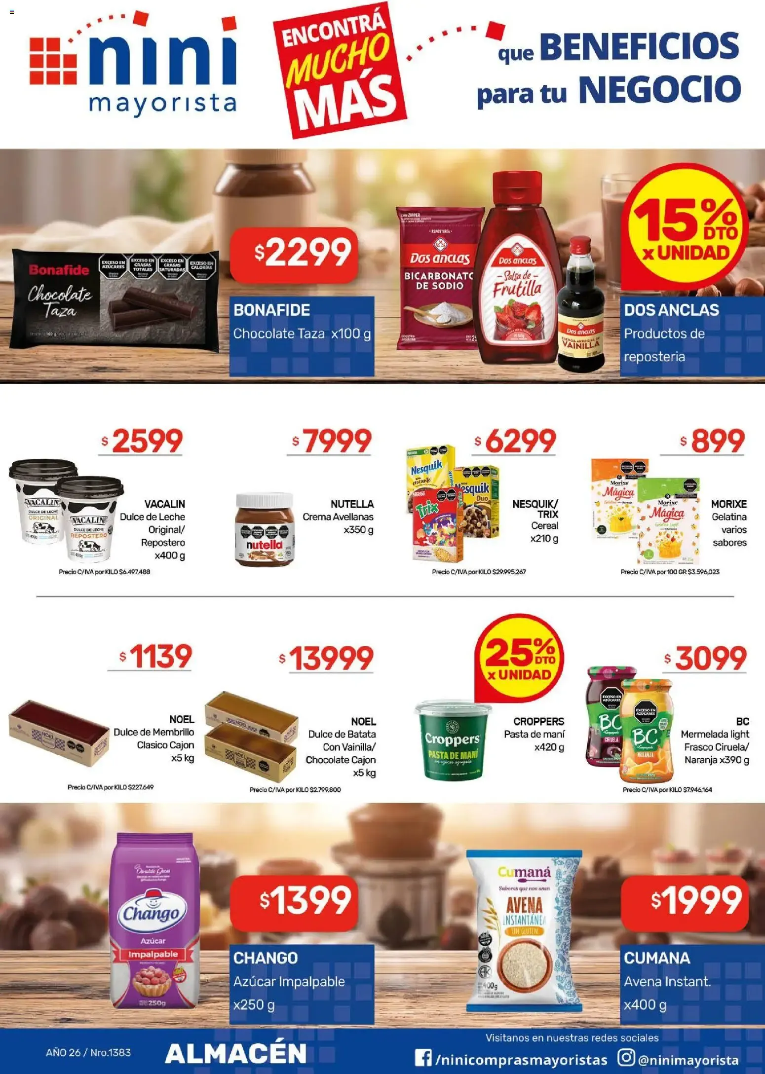 Ofertas de NINI Mayorista catálogo del 26/10/2026 - 01/11/2026 26 de octubre al 1 de noviembre 2026 - Página 31 del catálogo