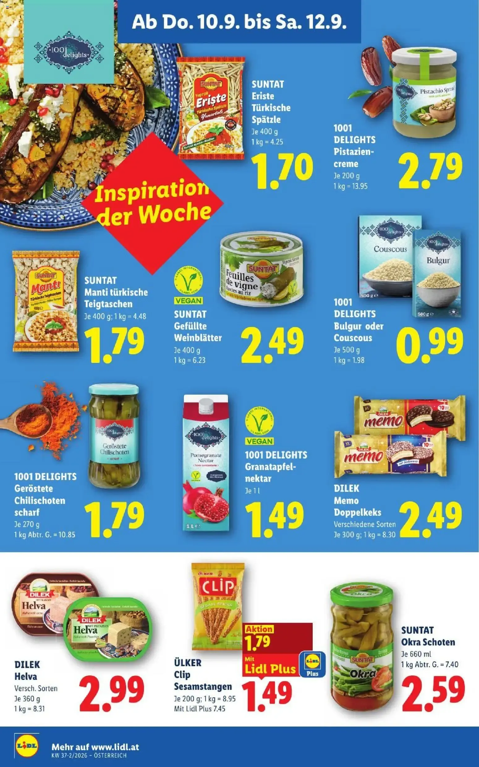 Lidl - Flugblatt ab 10.09.2026 - Angebote ab donnerstag von 10. September bis 12. September 2026 - Flugblätt seite 16