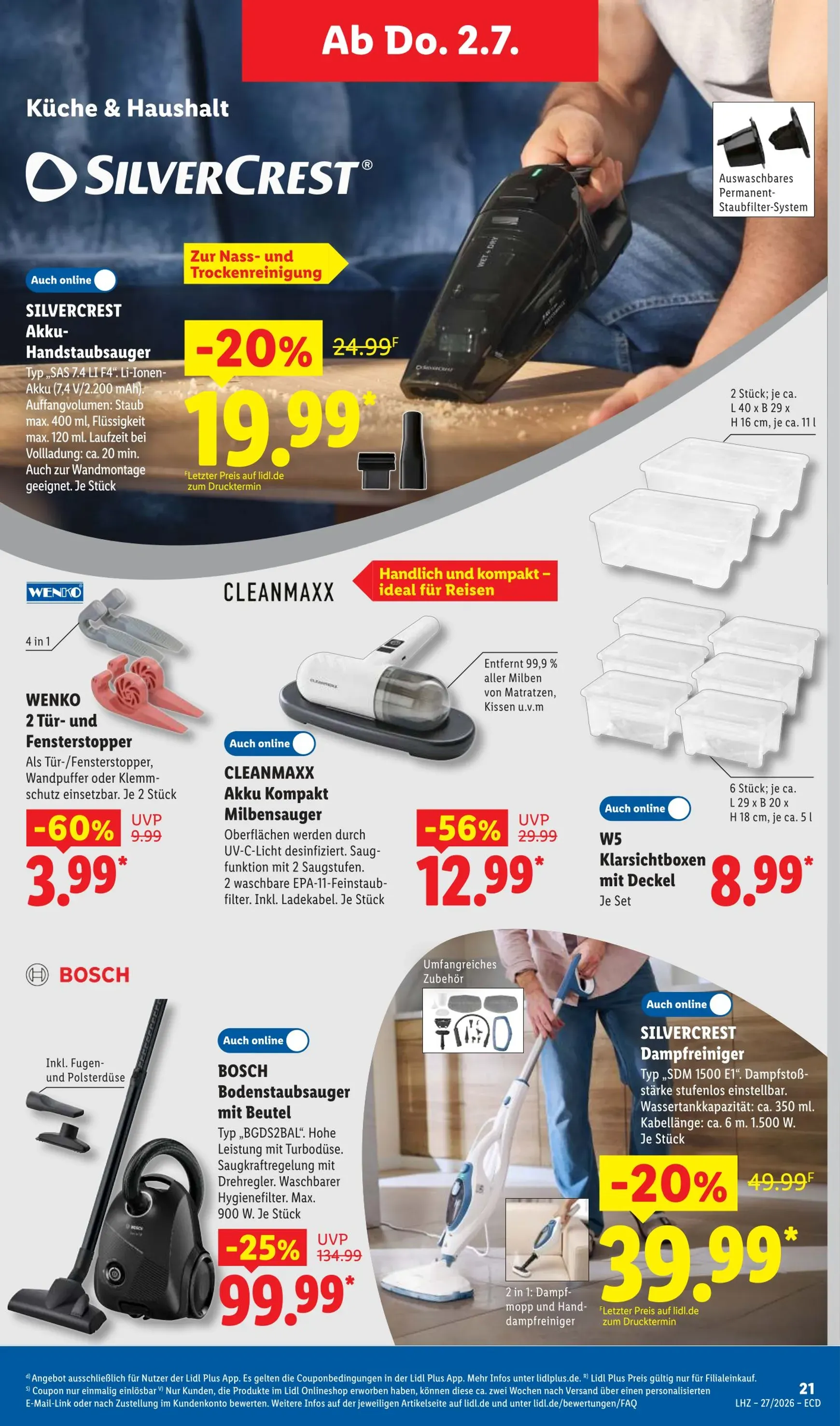 Lidl - Angebot der Woche Prospekt – von Montag 29.06.2026 bis Samstag 04.07.2026 von 29. Juni bis 4. Juli 2026 - Prospekt seite 17