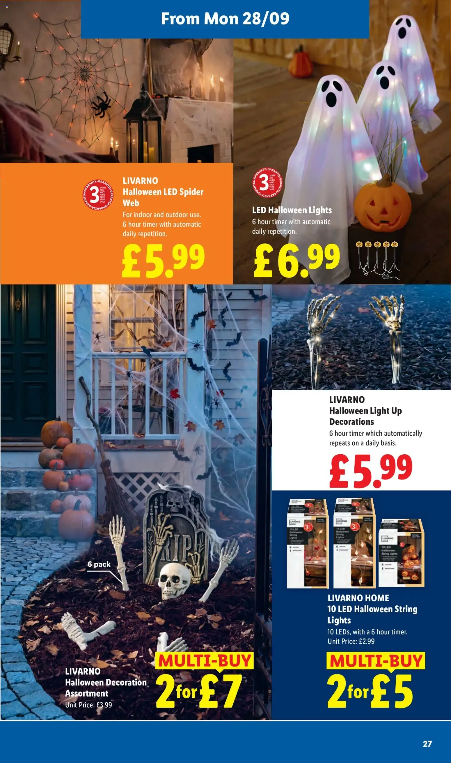 Lidl - Kids' Halloween Costumes from 24 September to 30 September 2026 - Catalogue Page 27