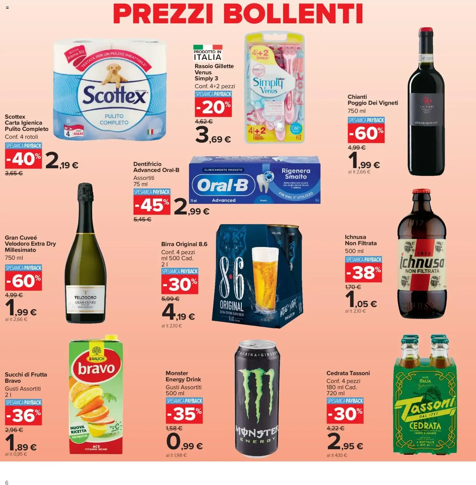 Carrefour Market: Prezzi Bollenti da 6 agosto a 19 agosto di 2026 - Pagina del volantino 6