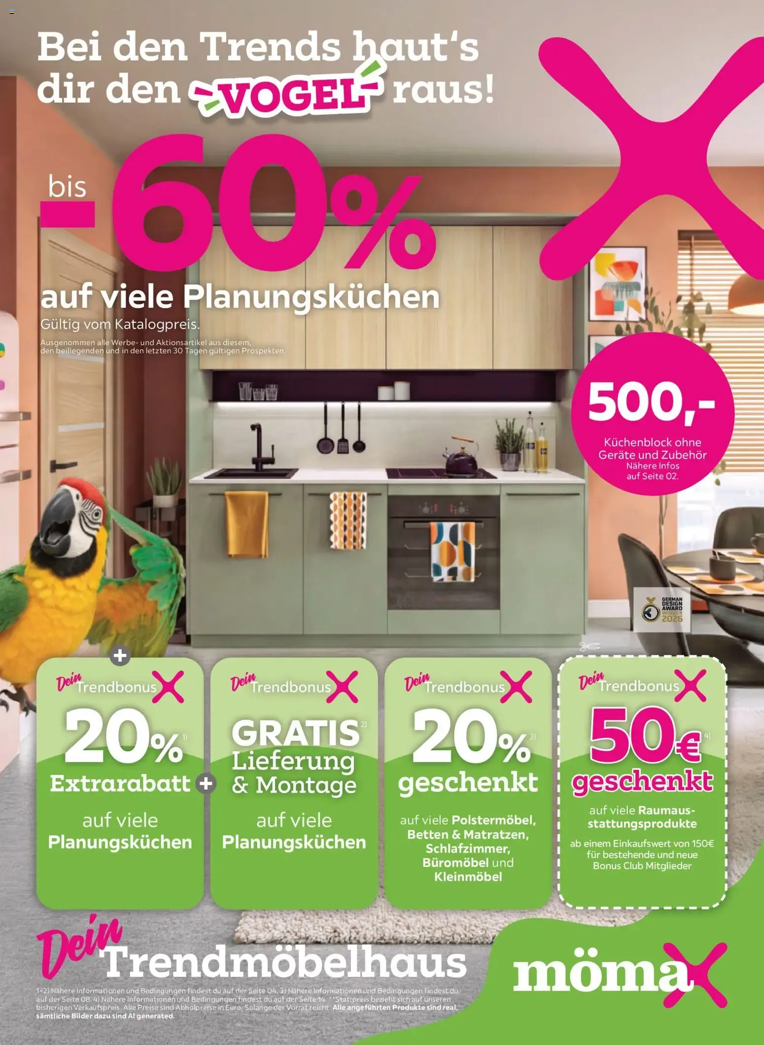 Mömax Prospekt (ab 12.10.2026) zum Blättern von 12. Oktober bis 18. Oktober 2026 - Prospekt seite 1