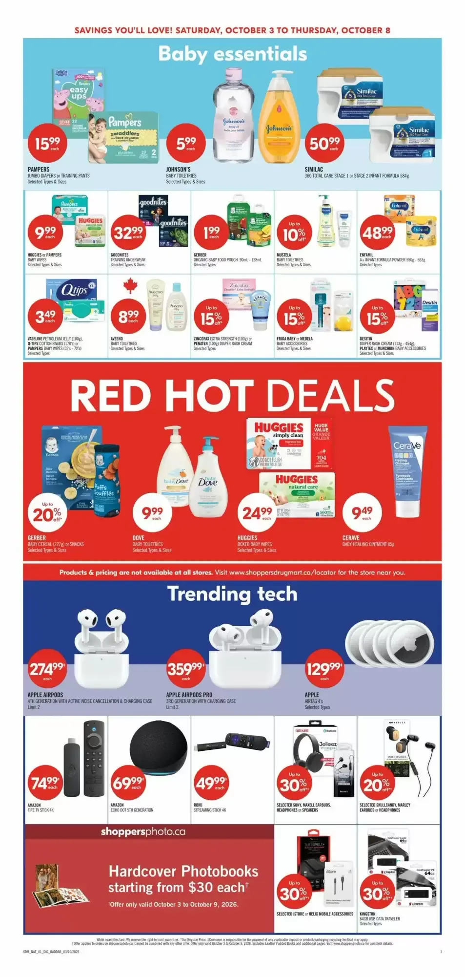 Shoppers Drug Mart flyer week 40 from October 3 to October 8 2026 - flyer page 12