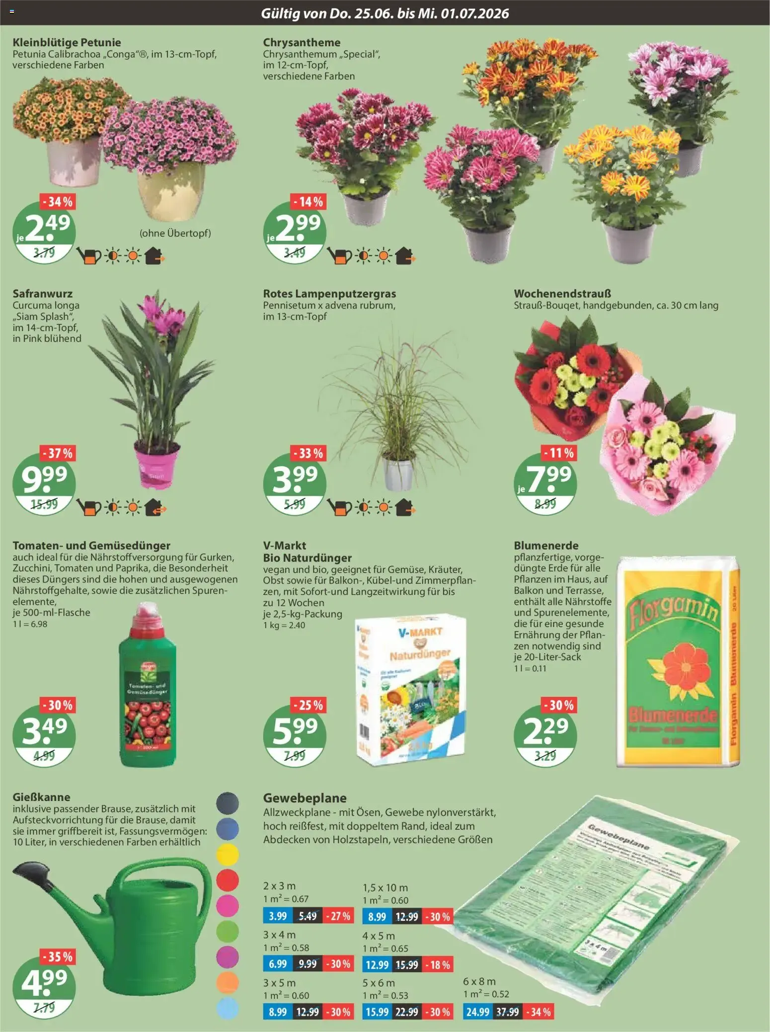 Angebote V-Markt Angebote (ab 25.06.2026) von 25. Juni bis 1. Juli 2026 - Prospekt seite 16