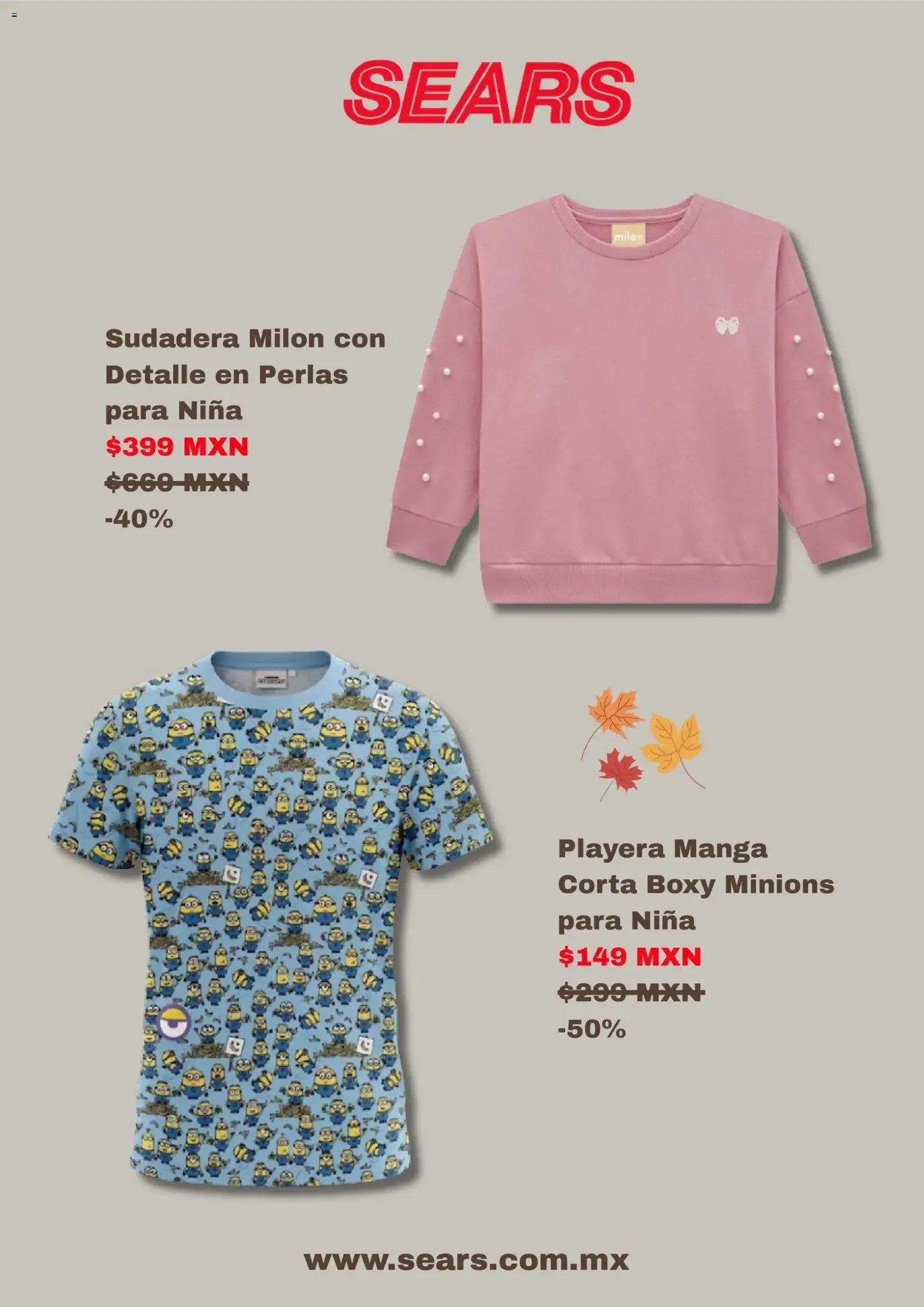 Catálogo de Sears Niños 21 de septiembre al 21 de octubre 2026 - Pagina 3