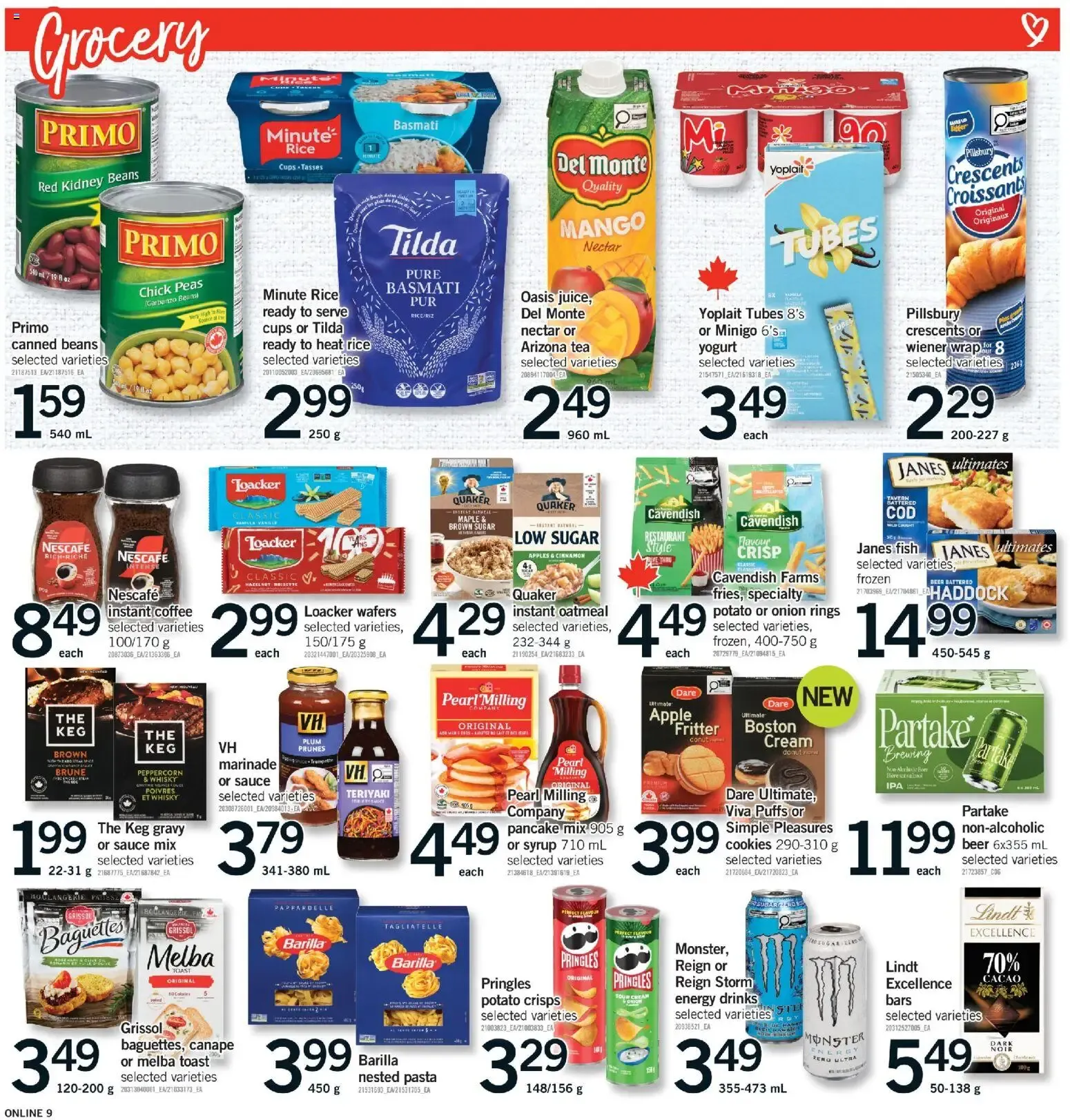 Fortinos weekly flyer / circulaire from August 6 to August 12 2026 - flyer page 9