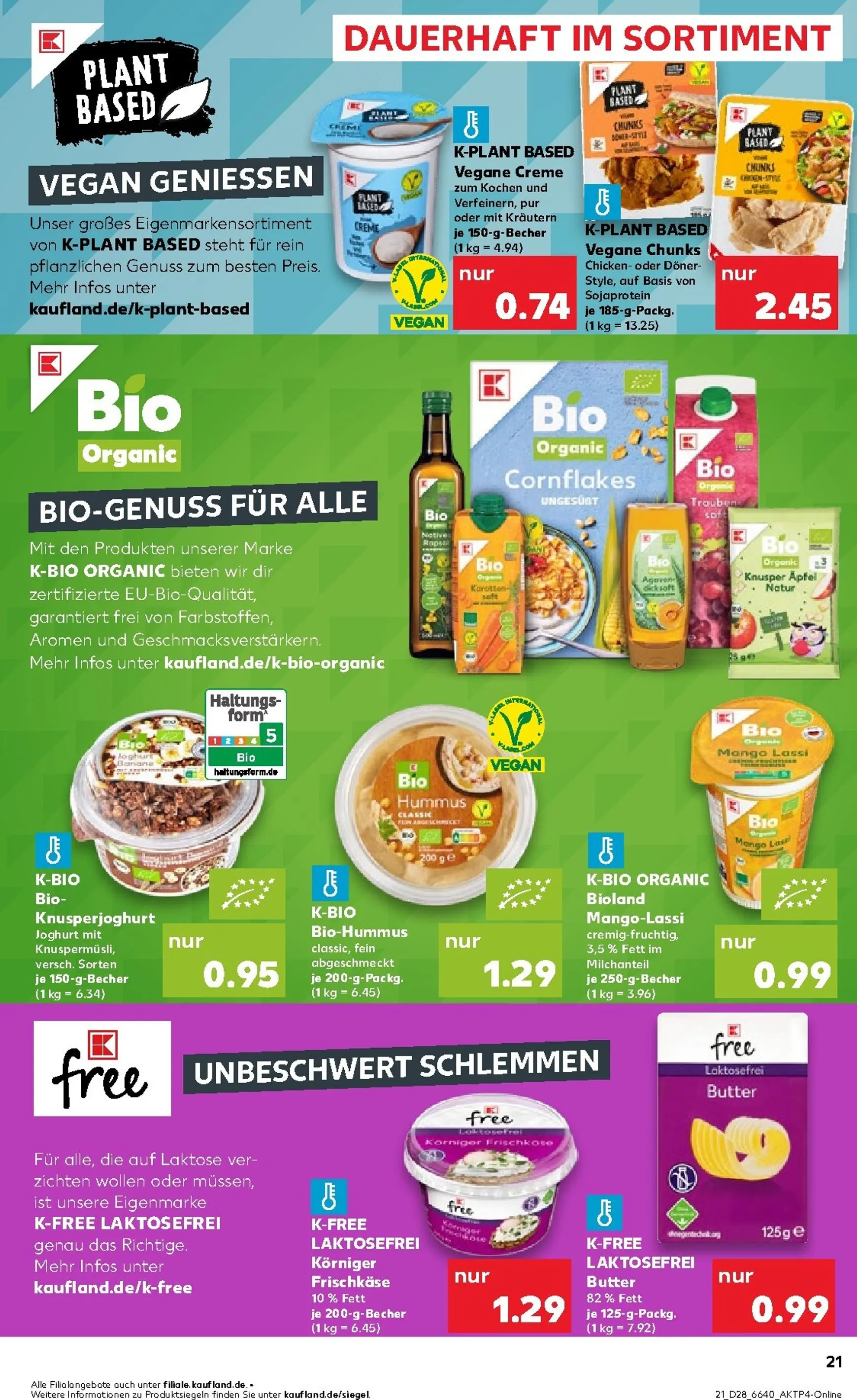 Kaufland Prospekt nächste Woche – von Donnerstag 09.07.2026 bis Mittwoch 15.07.2026 von 9. Juli bis 15. Juli 2026 - Prospekt seite 21
