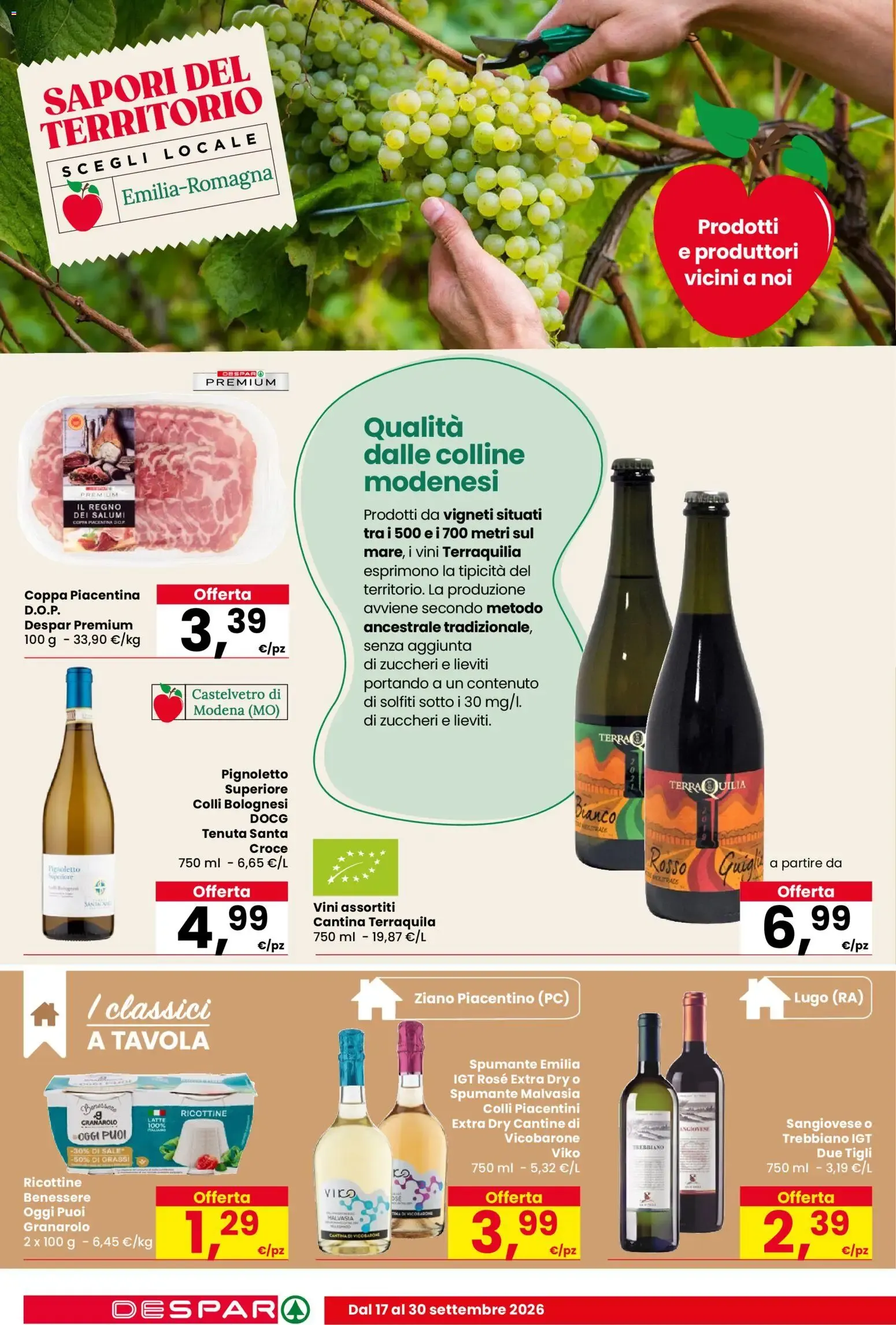 Nuovo Despar volantino dal 17/09/2026 > offerte anteprima 🛍️ da 17 settembre a 30 settembre di 2026 - Pagina del volantino 12