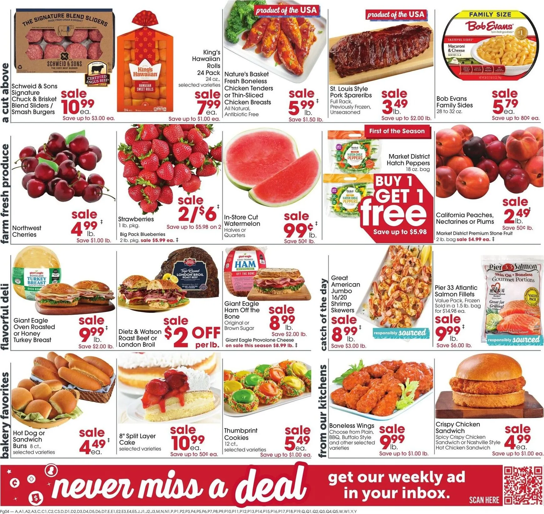 Weekly ad Current Giant Eagle leaflet valid from Thursday 08/06/2026 to Wednesday 08/12/2026 from August 6 to August 12 2026 - Page 4