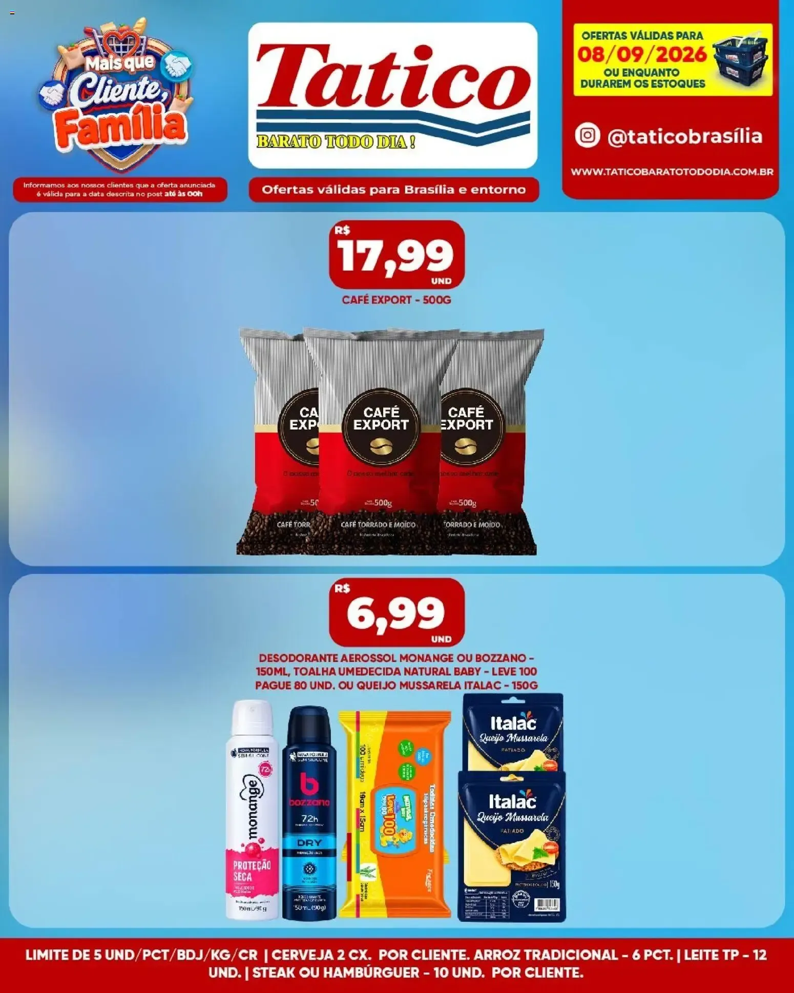 Encarte de Tatico ofertas do Dia de 08/09/2026 | Promoções Online 8 de setembro até 8 de setembro 2026 - Pagina 7