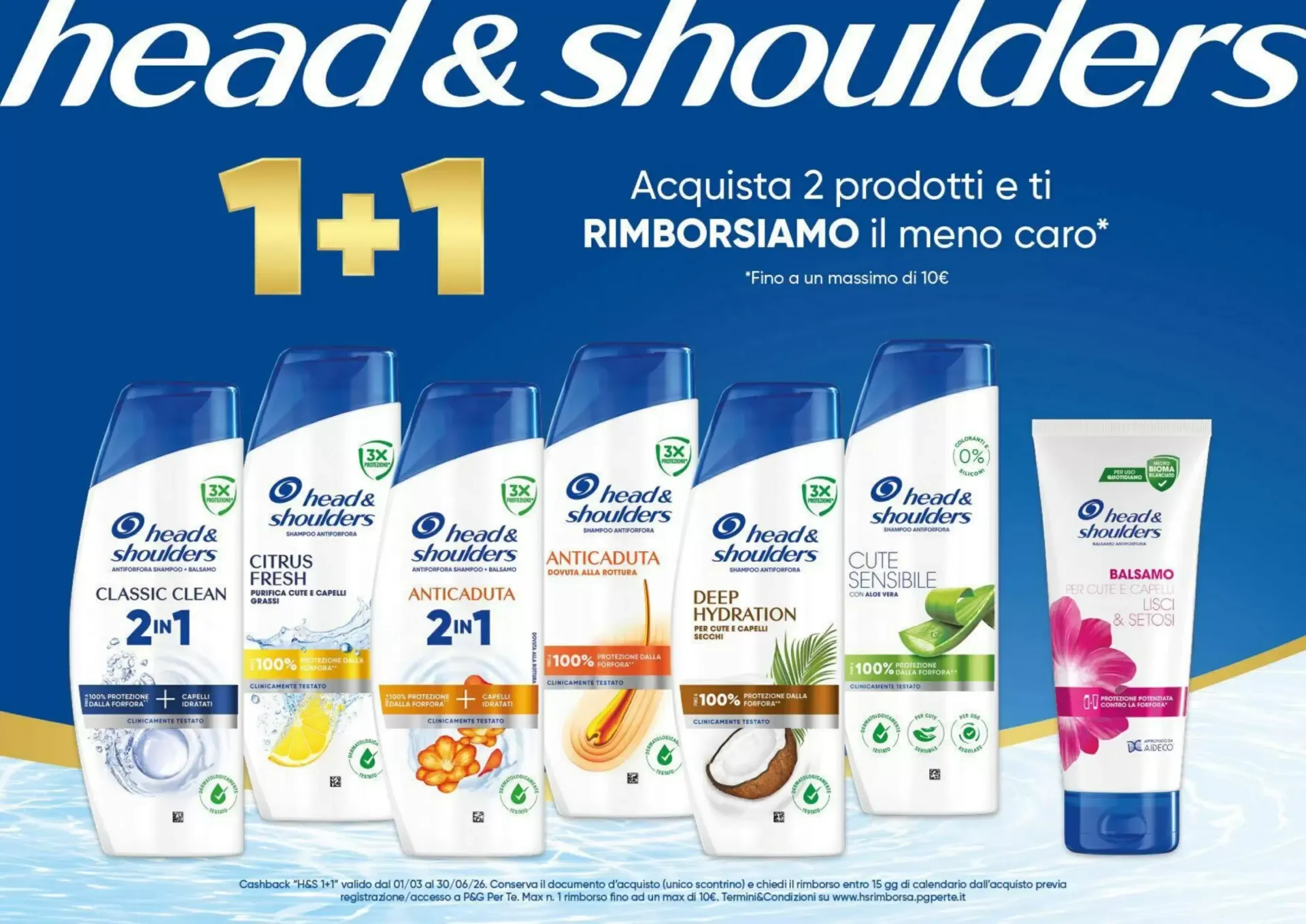 Head & Shoulders - Acquista 2 e ti rimborsiamo il meno caro da 1 marzo a 30 giugno di 2026 - Pagina del volantino 1