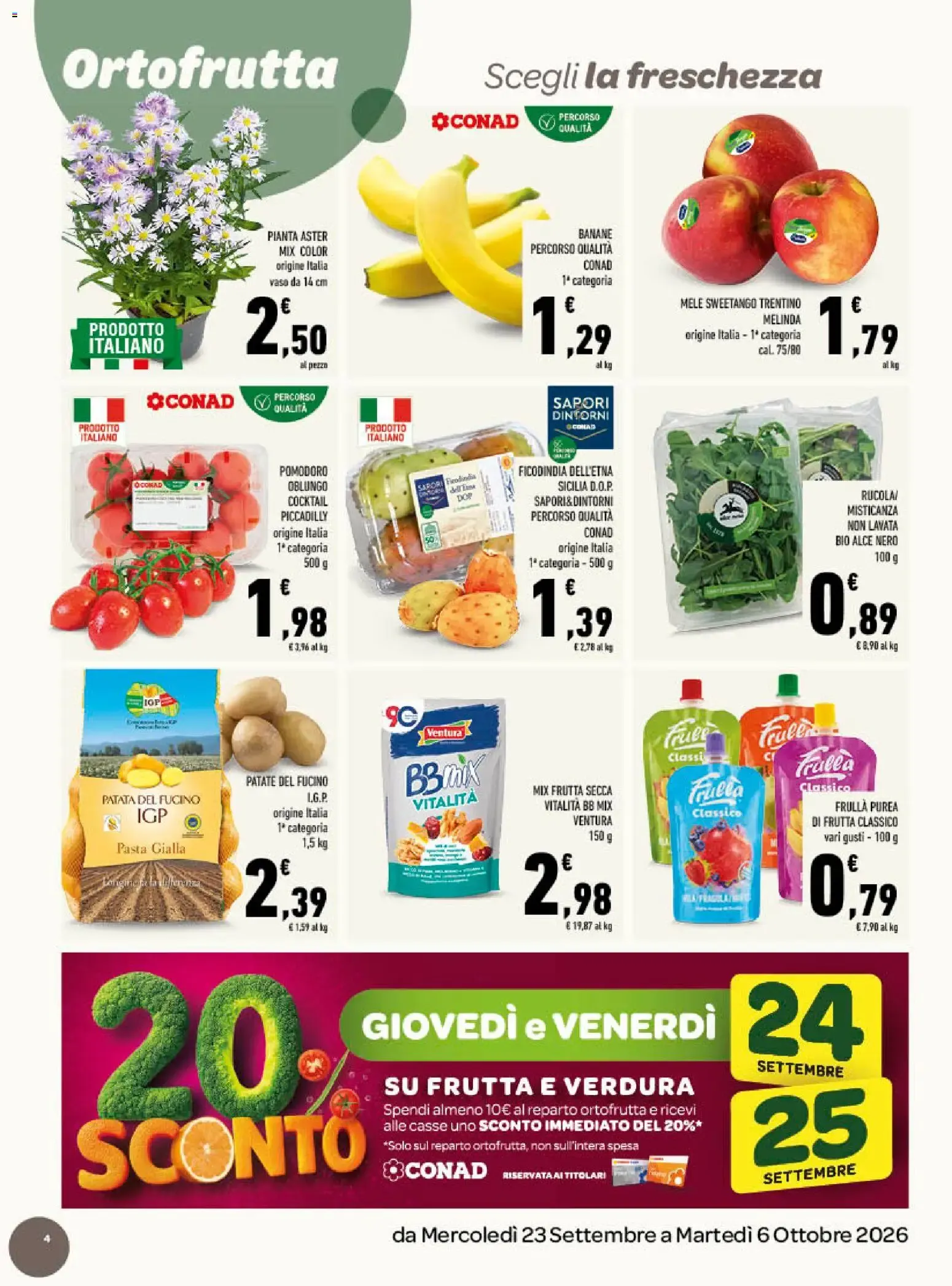 Gli Speciali Conad: Grigliata d'Autore Oktober Fest da 23 settembre a 6 ottobre di 2026 - Pagina del volantino 4