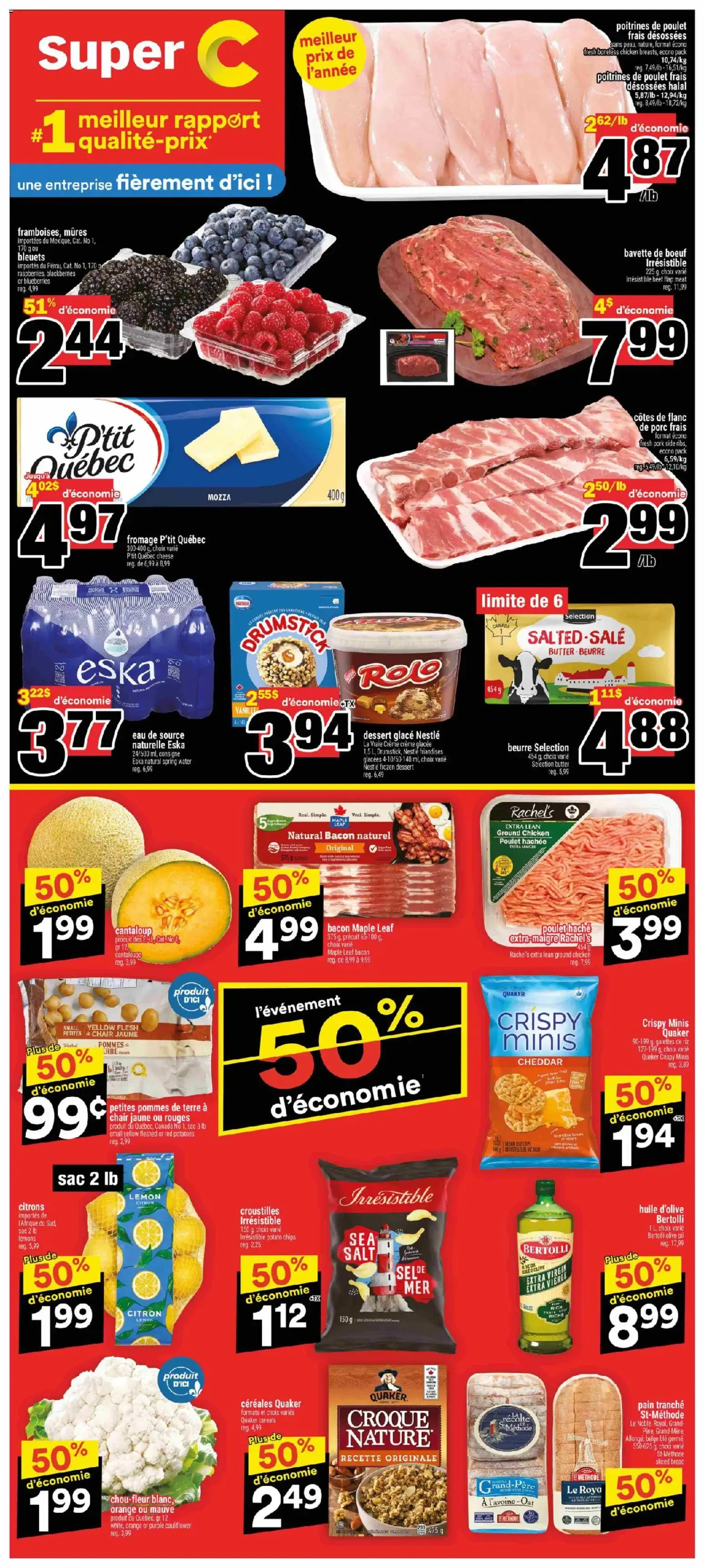 Super C weekly flyer / circulaire from Oct 1, 2026 > weekly specials & deals