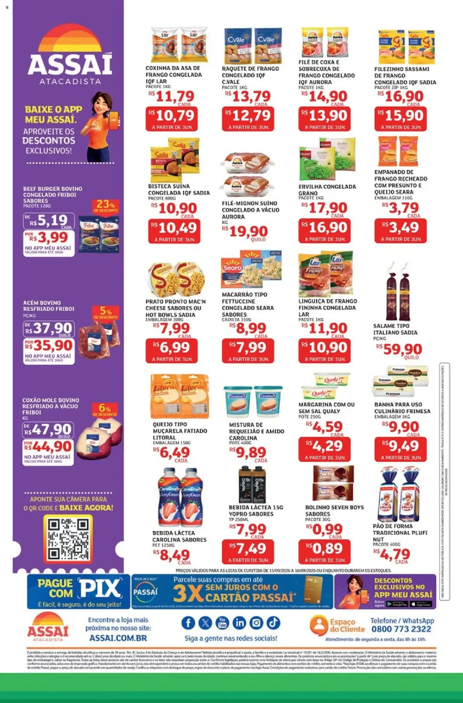 Encarte de Assaí Atacadista ofertas - PR de 15/09/2026 | Promoções Online 15 de setembro até 16 de setembro 2026 - Pagina 2