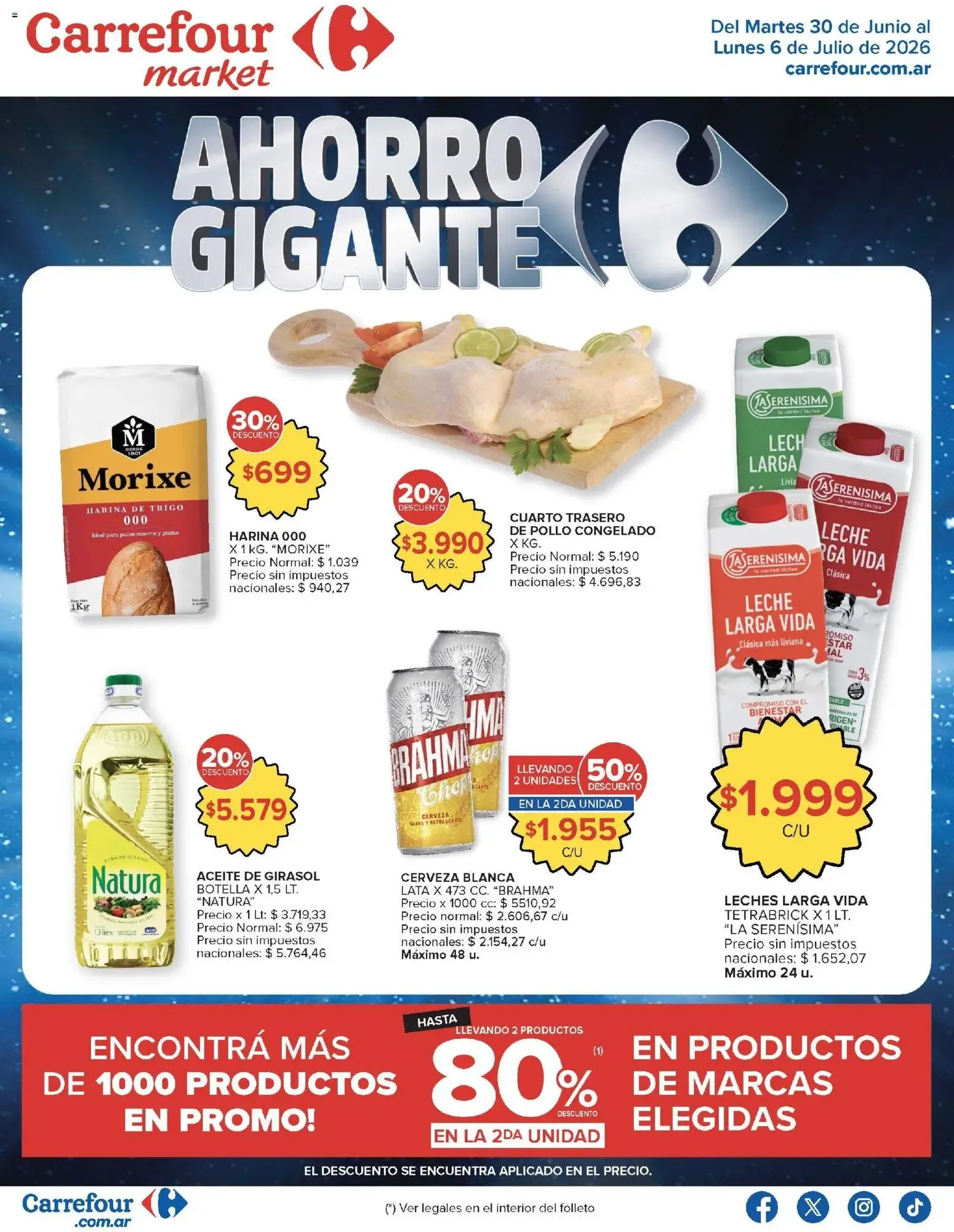 Ofertas de Carrefour ofertas || del 30/06/2026 - 06/07/2026 || Promociones 30 de junio al 6 de julio 2026 - Página 38 del catálogo