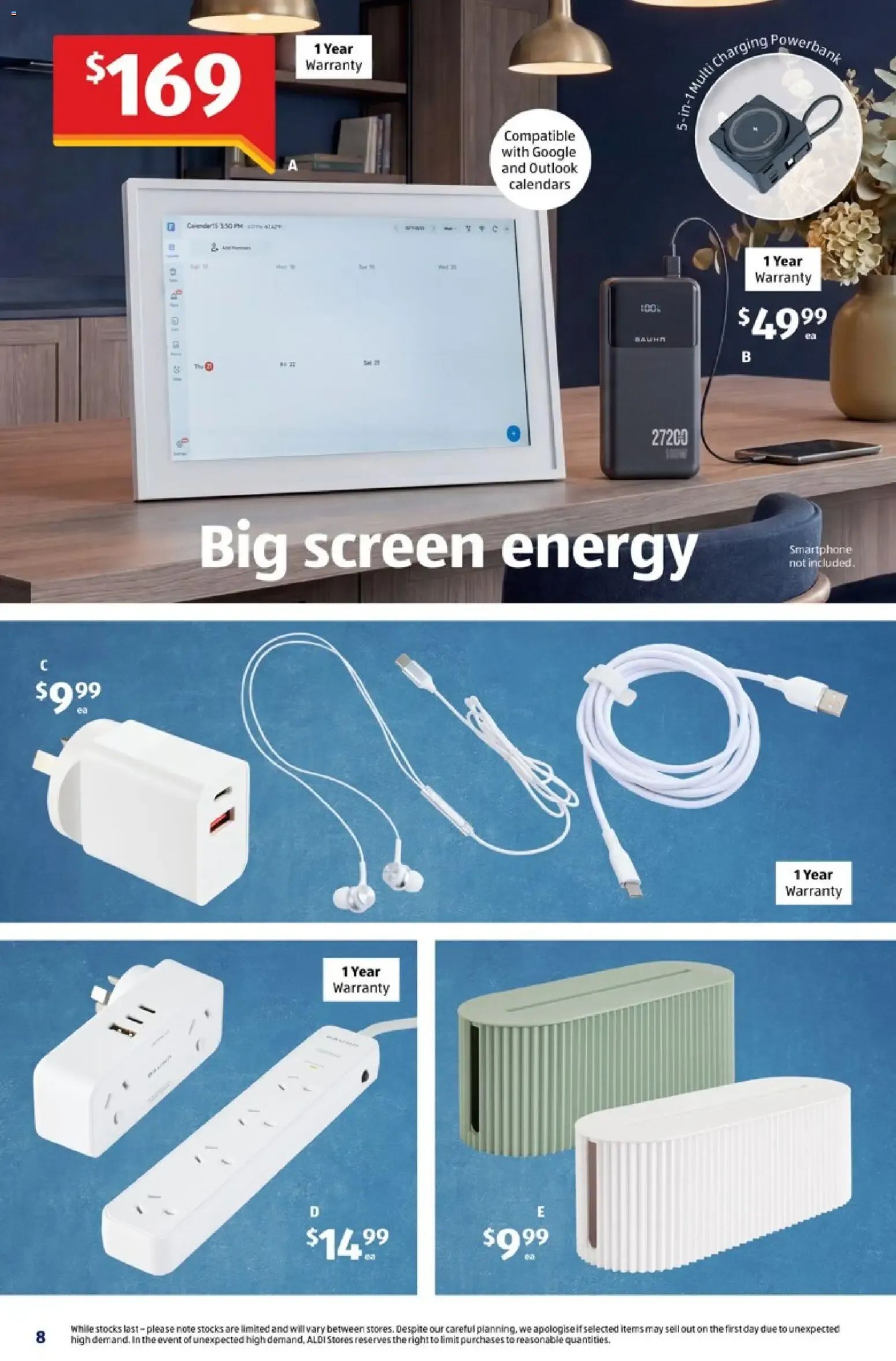 Aldi Special Buys: Big screen energy - Catalogue valid from 22 July to 28 July 2026 - page 8