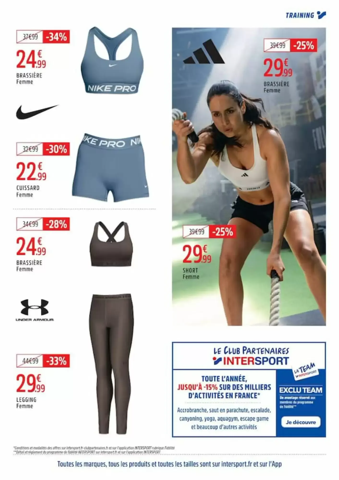 Intersport - Engagés pour une rentrée moins chère du 2 septembre au 13 septembre 2026 - Catalogue page 23