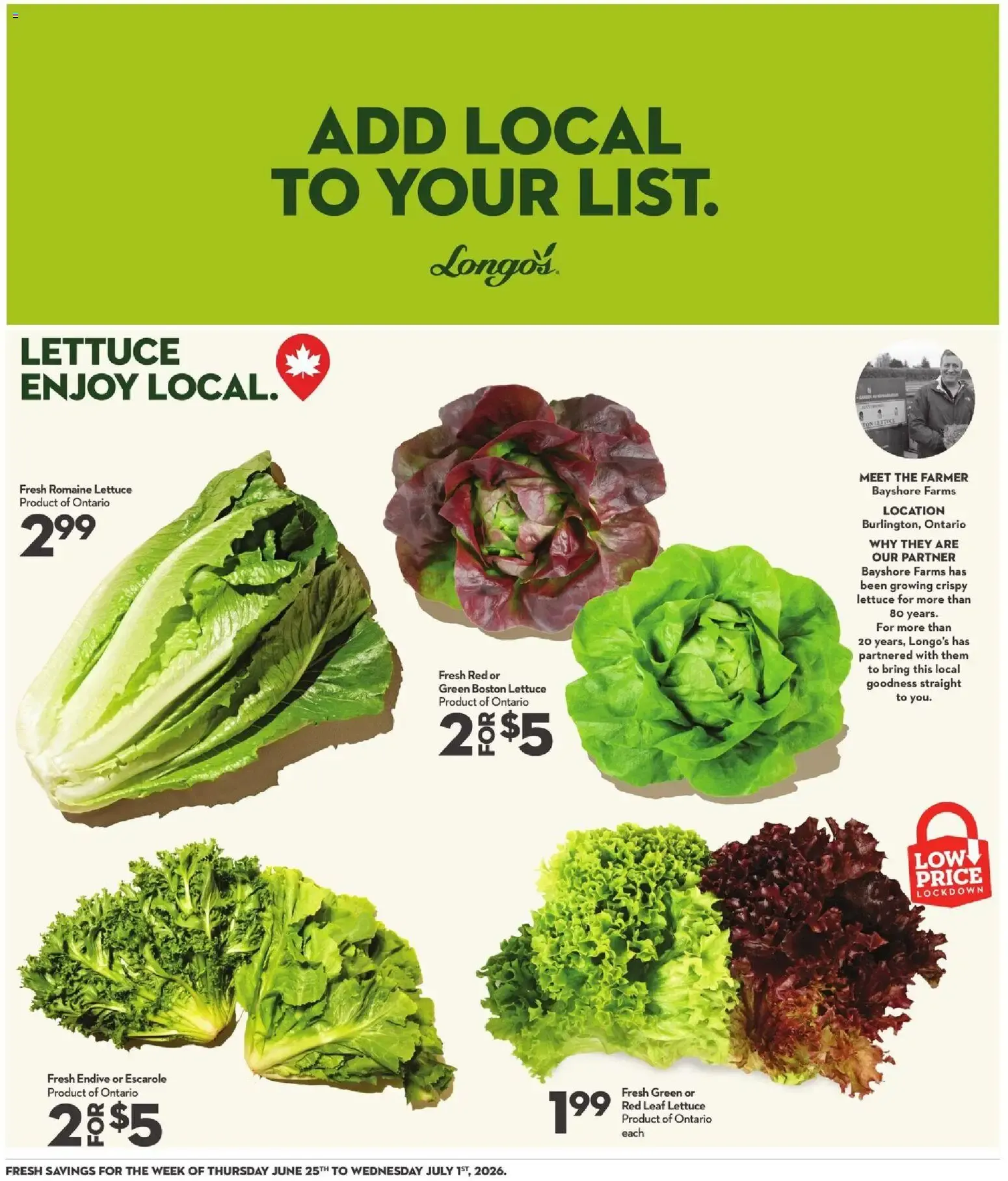 Longo's weekly flyer / circulaire from Jun 25, 2026 > weekly specials & deals from June 25 to July 1 2026 - flyer page 16