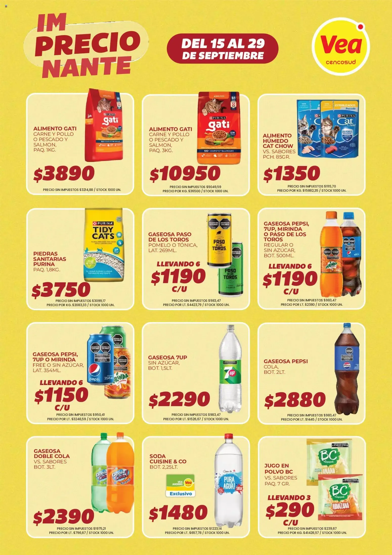 Ofertas de Vea - Folleto imPRECIOnante | Córdoba del 15/09/2026 - 29/09/2026 15 de septiembre al 29 de septiembre 2026 - Página 7 del catálogo