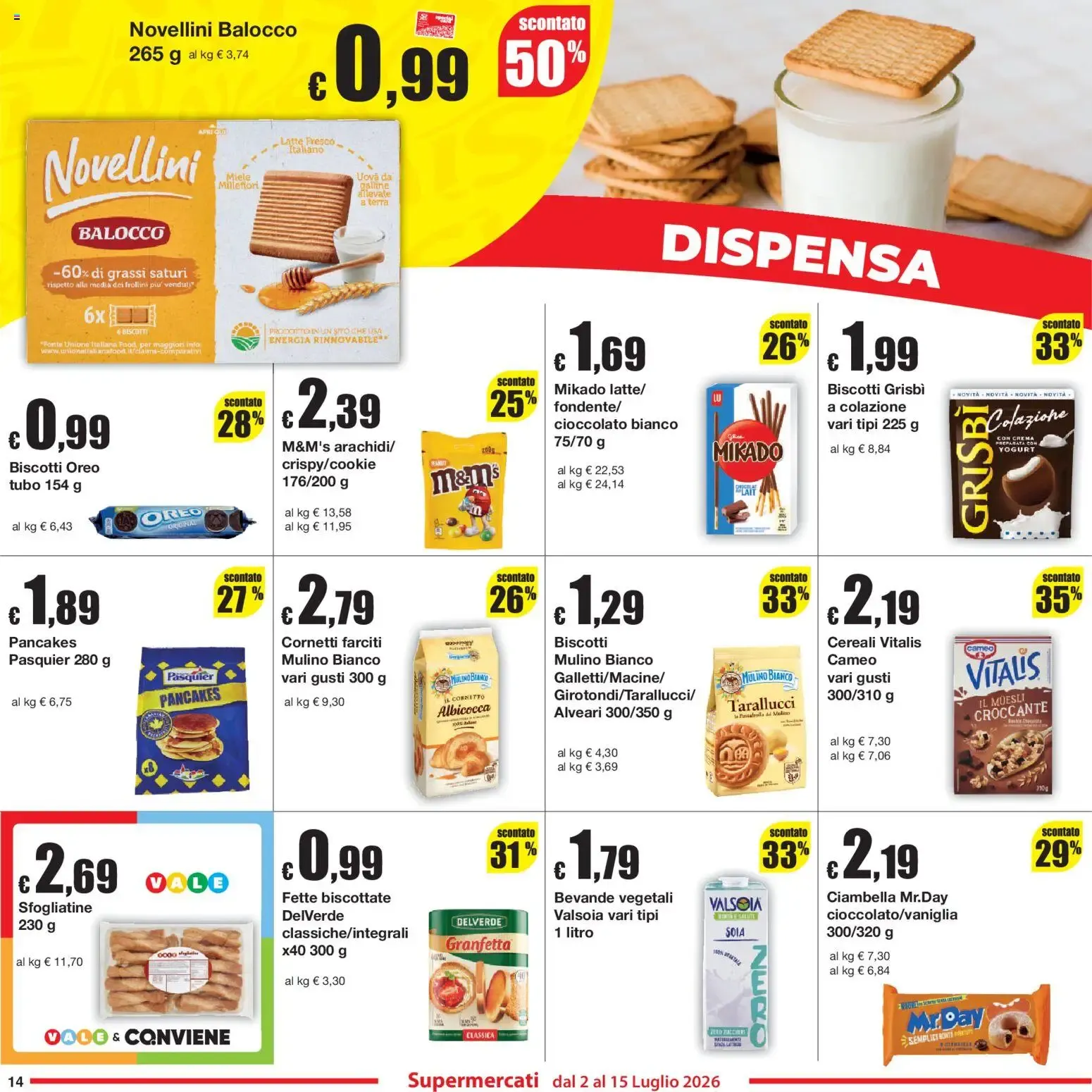 Sì con Te volantino dal 02/07/2026 - online Offerte da 2 luglio a 15 luglio di 2026 - Pagina del volantino 14