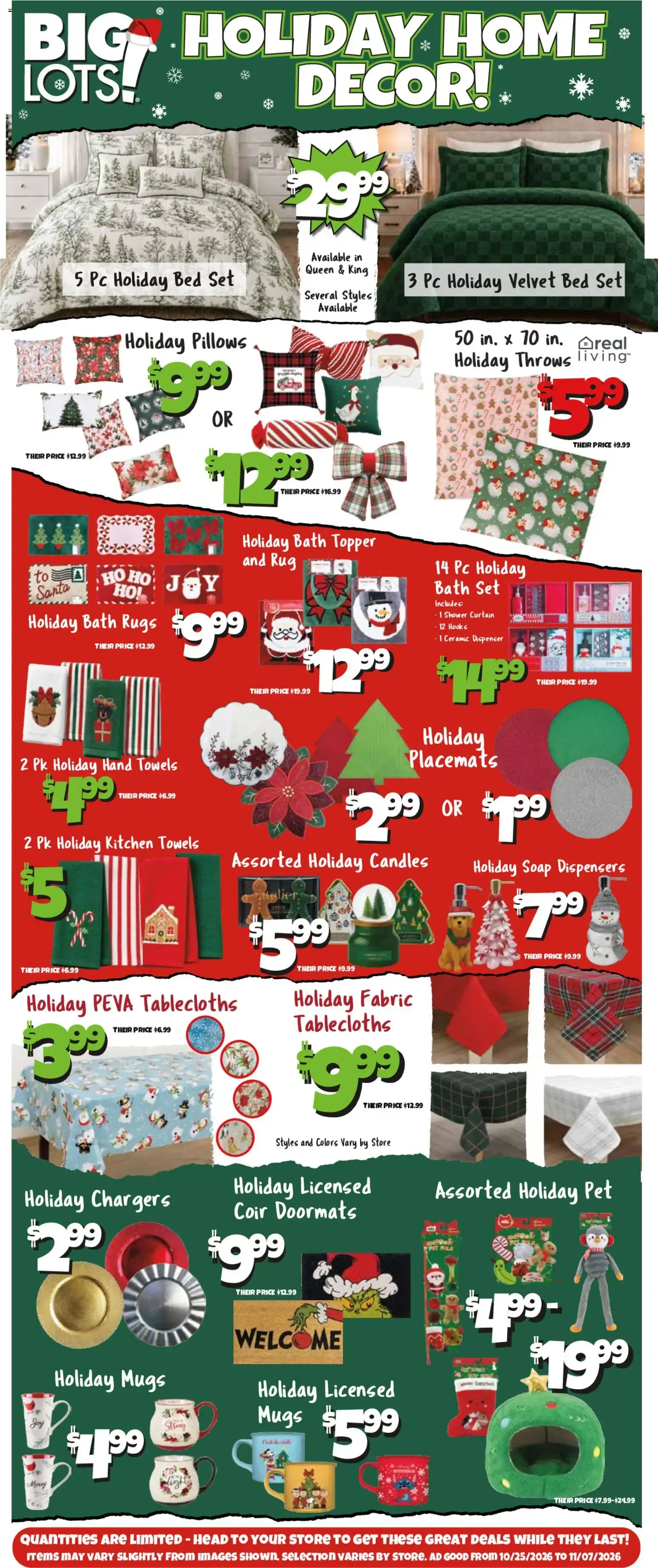 Big Lots Weekly Ad from 10/25/2026 - Flyer