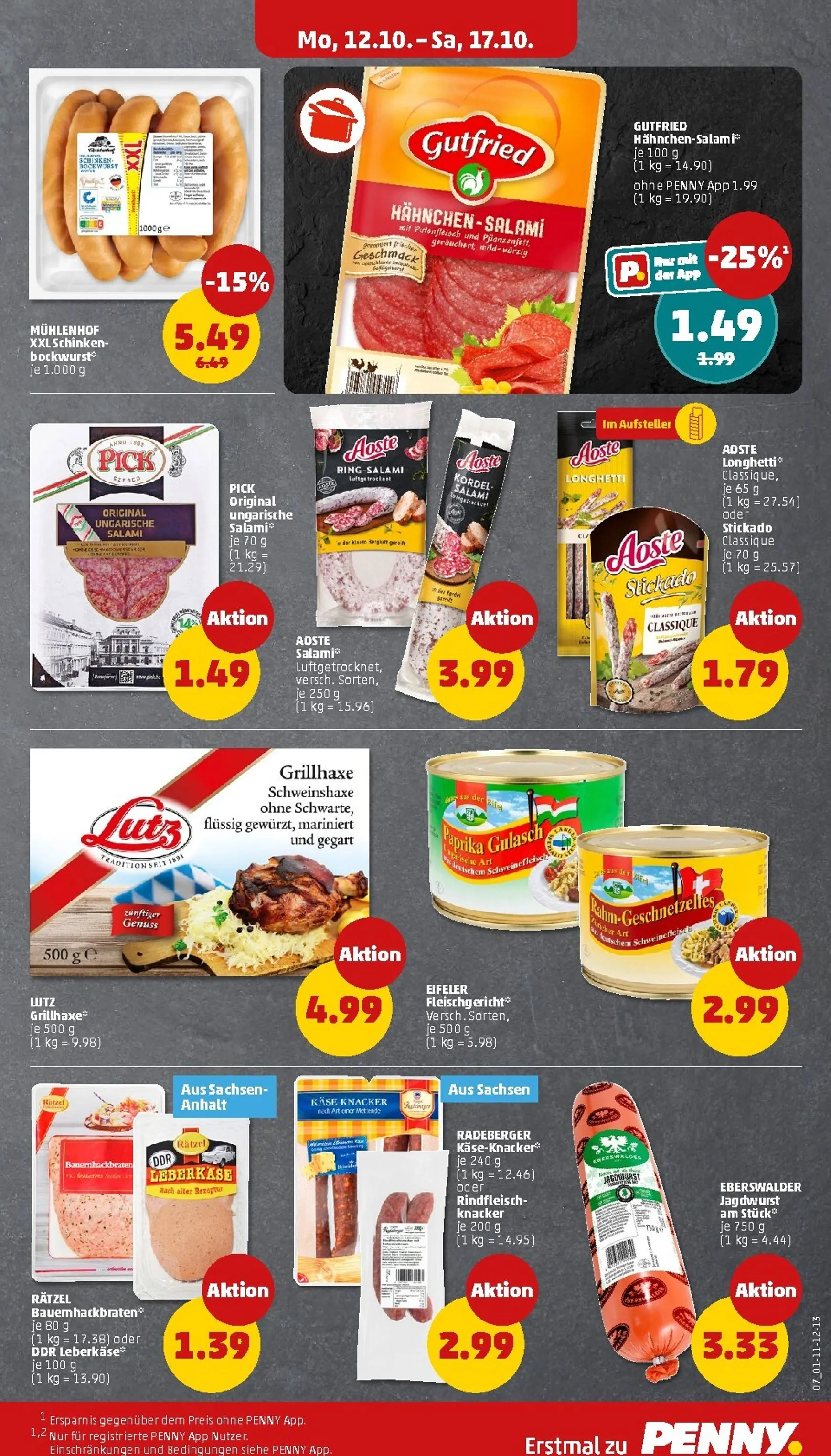 PENNY Prospekt nächste Woche – von Montag 12.10.2026 bis Samstag 17.10.2026 von 12. Oktober bis 17. Oktober 2026 - Prospekt seite 9