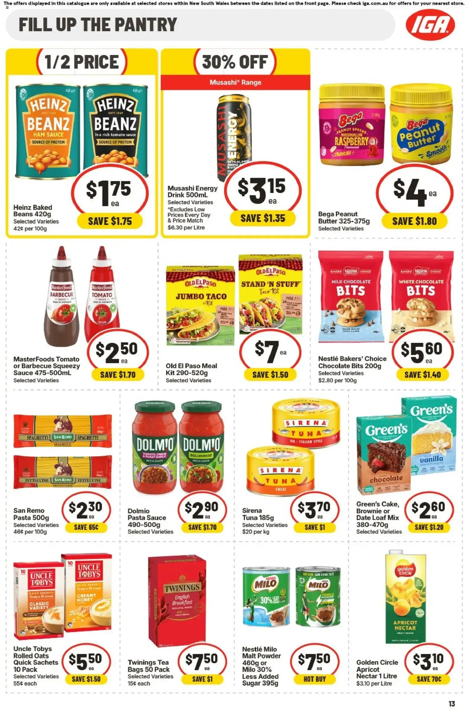 IGA catalogue valid from 21/10/2026 > Online Australia - Catalogue valid from 21 October to 27 October 2026 - page 13