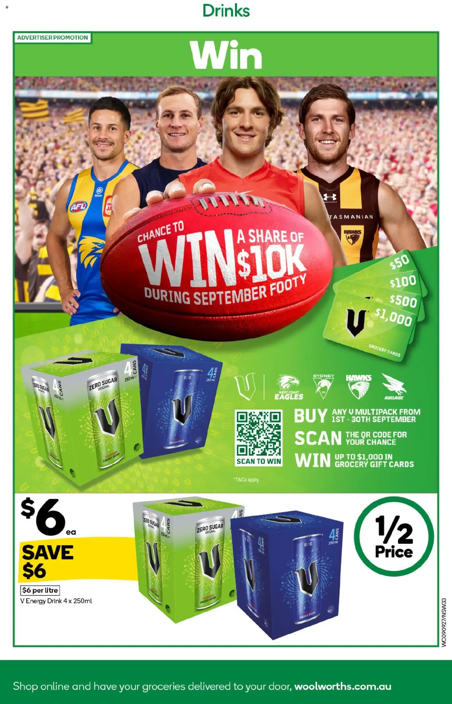 Woolworths The fresh food people - Catalogue valid from 9 September to 15 September 2026 - page 31