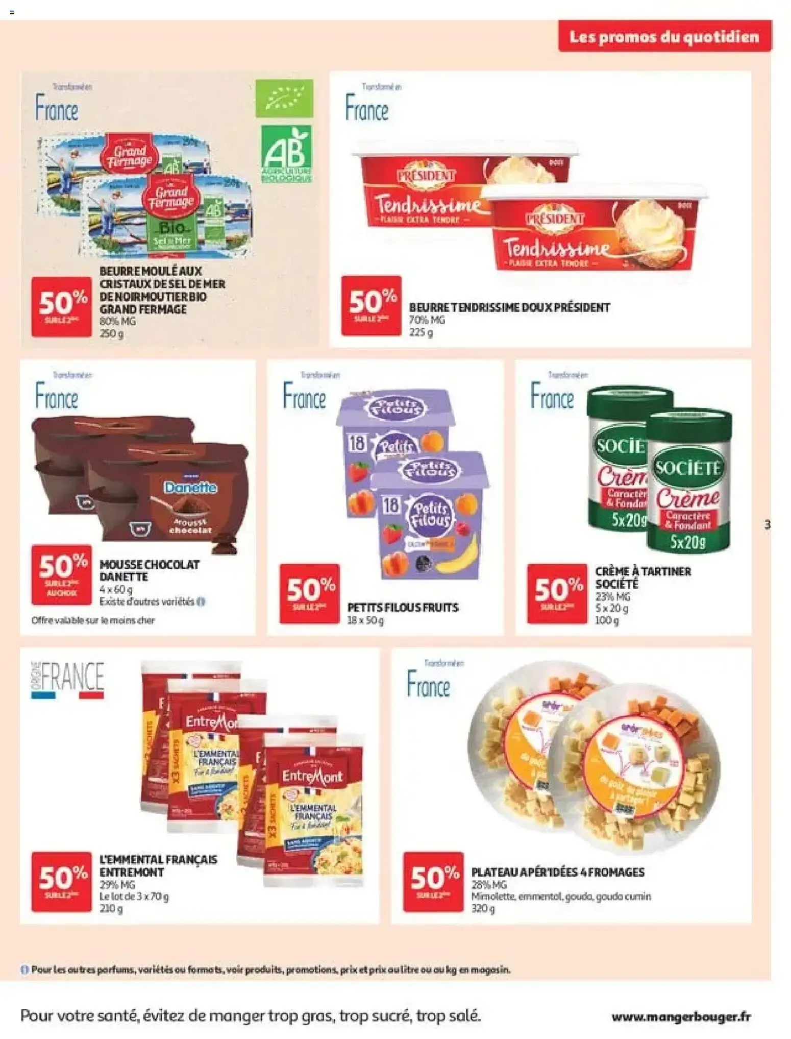 Auchan Les promos du moment à partir du 28/07/2026 - promo en ligne du 28 juillet au 9 août 2026 - Catalogue page 3