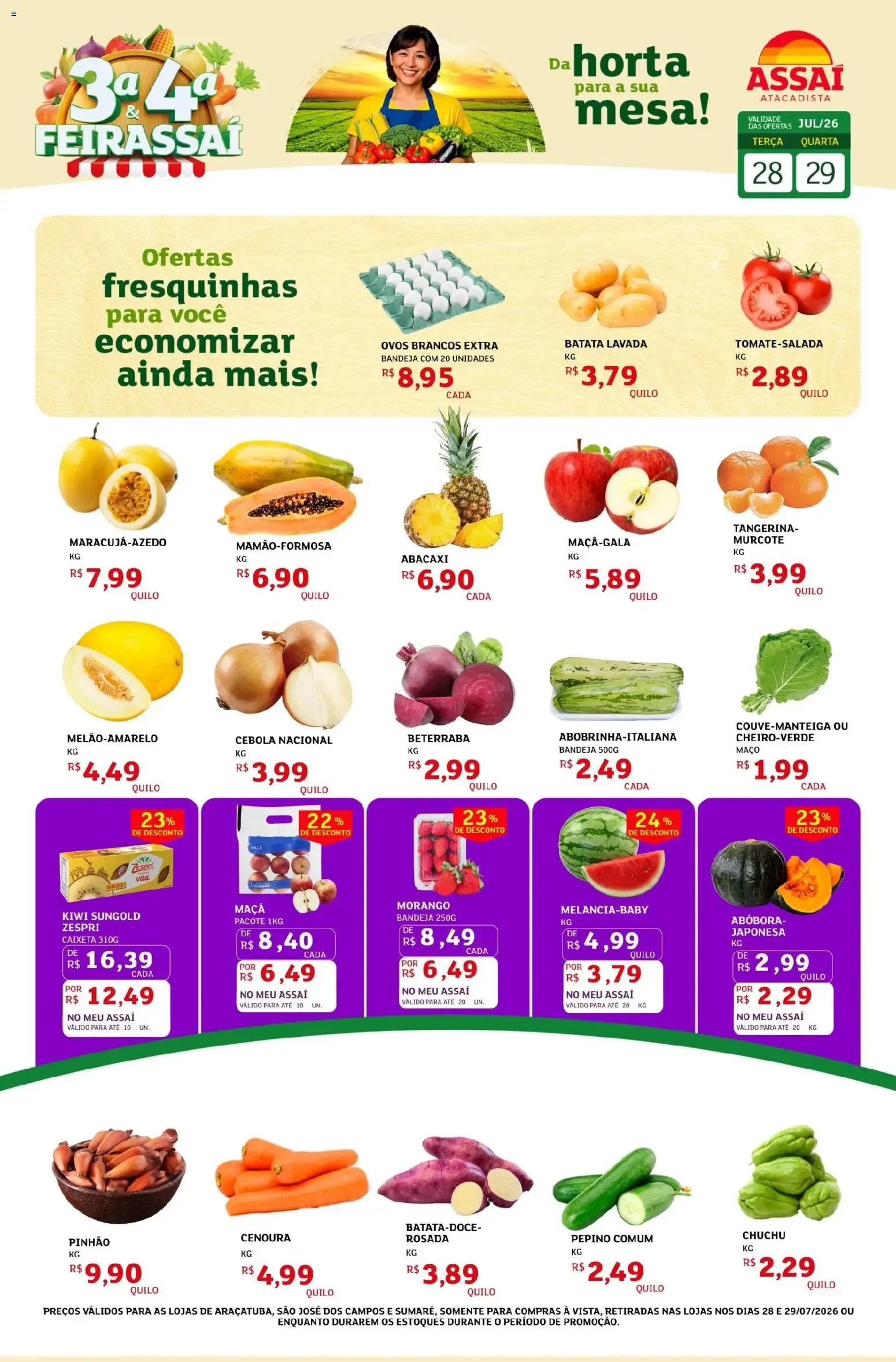 Encarte de Assaí Atacadista ofertas - SP de 28/07/2026 | Promoções Online 28 de julho até 29 de julho 2026 - Pagina 1