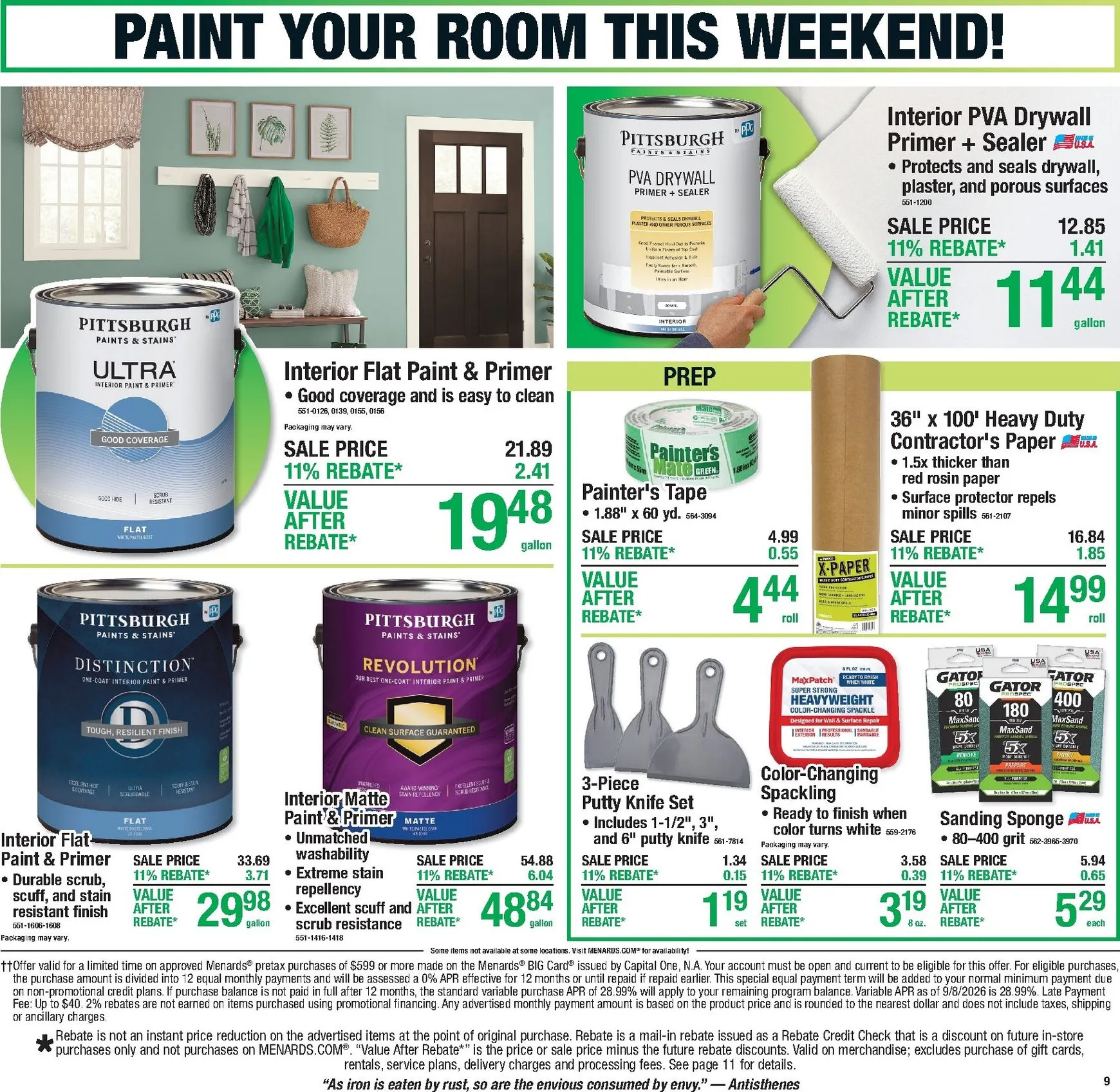 Weekly ad Menards - 11% Rebate on Everything! from October 8 to October 18 2026 - Page 10