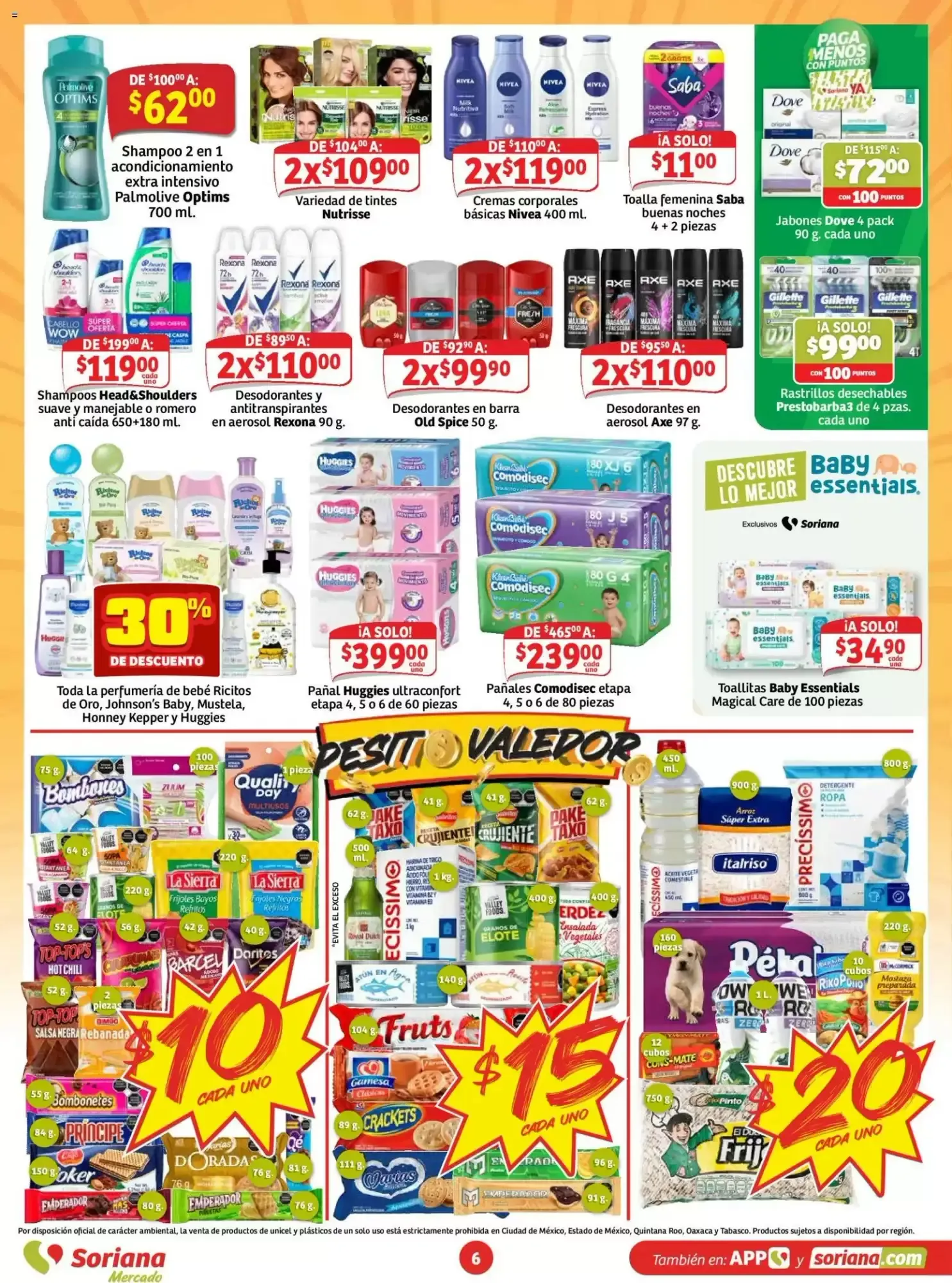 Catálogo de Soriana Mercado: AHORRO constante y Sonante 25 de septiembre al 1 de octubre 2026 - Pagina 6